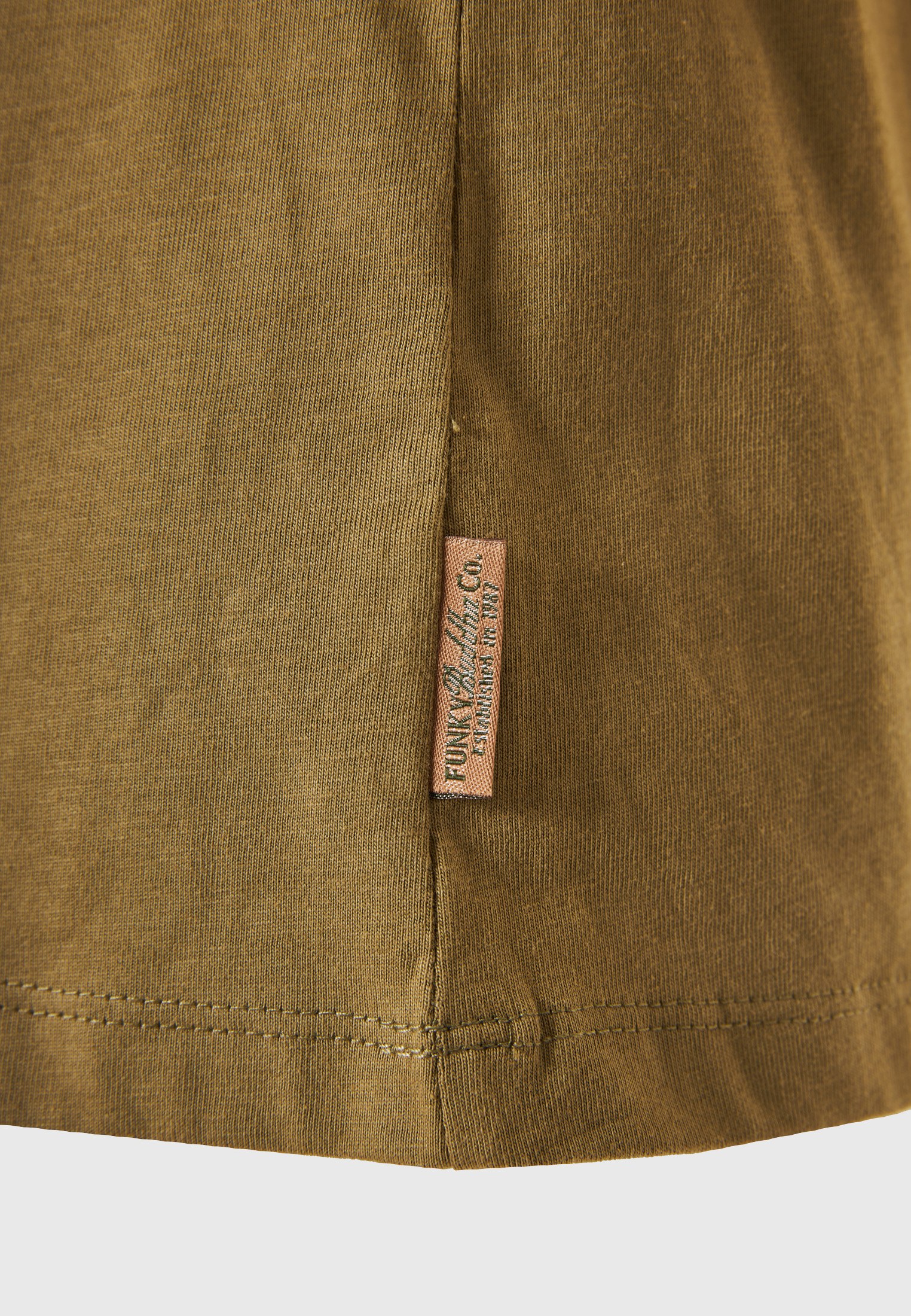 Women's T-Shirts Funky Buddha Green