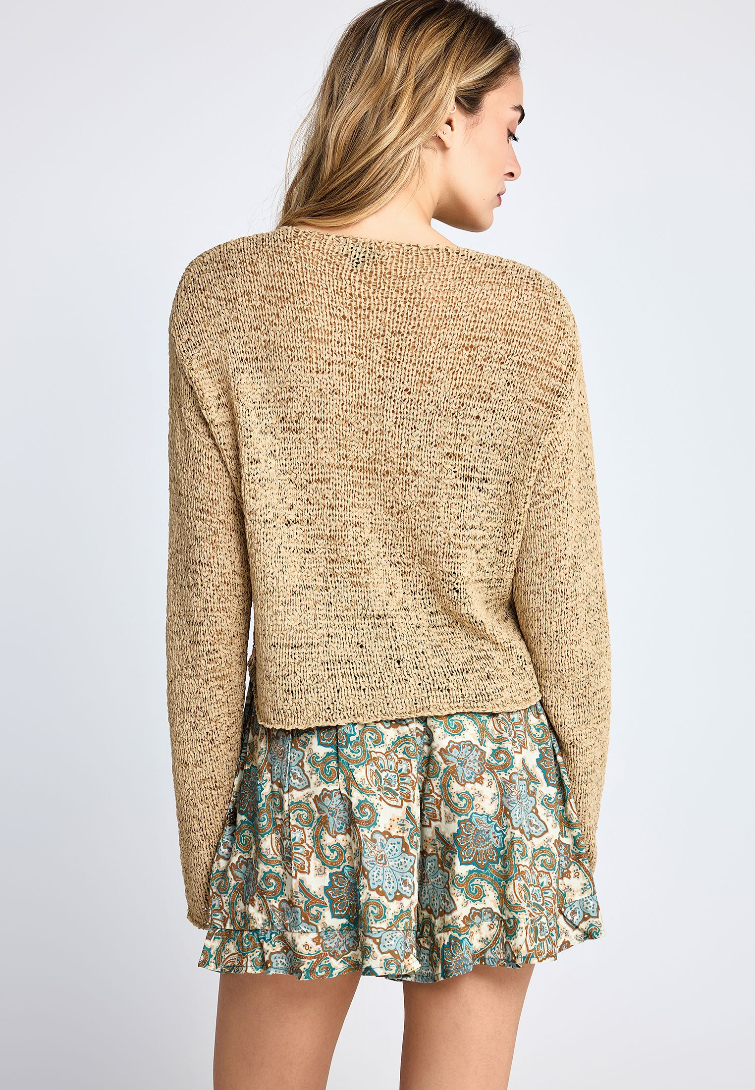 Women's Knitwear Funky Buddha Green