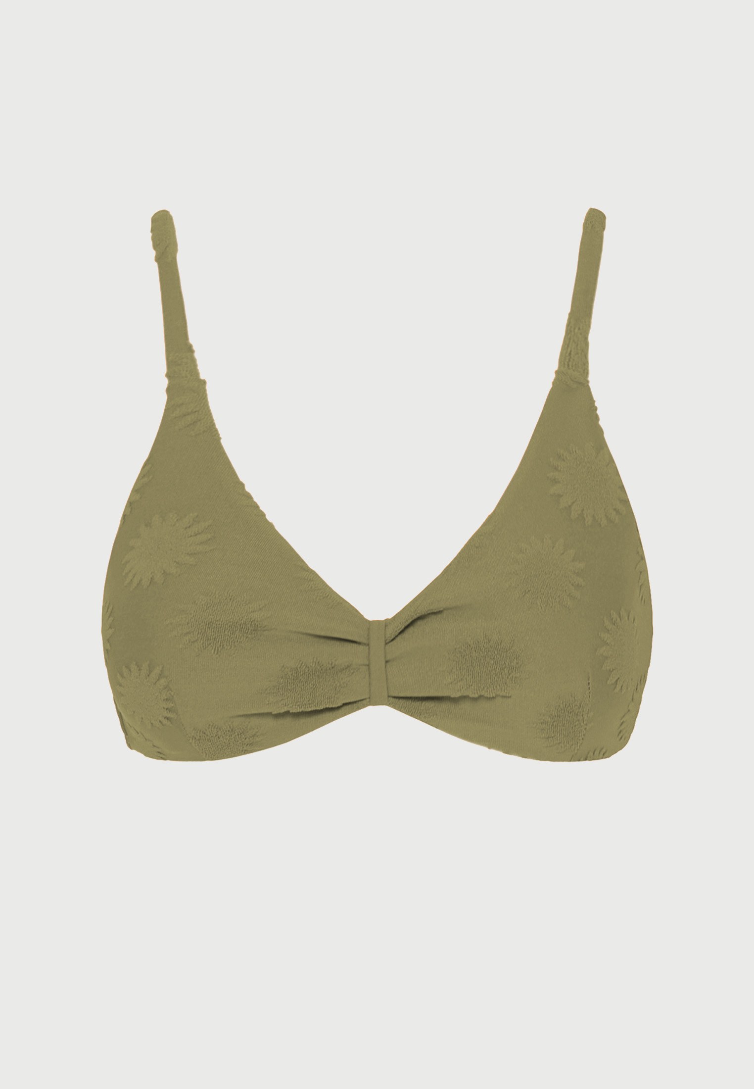 Μπικίνι τοπ με πετσετέ pattern