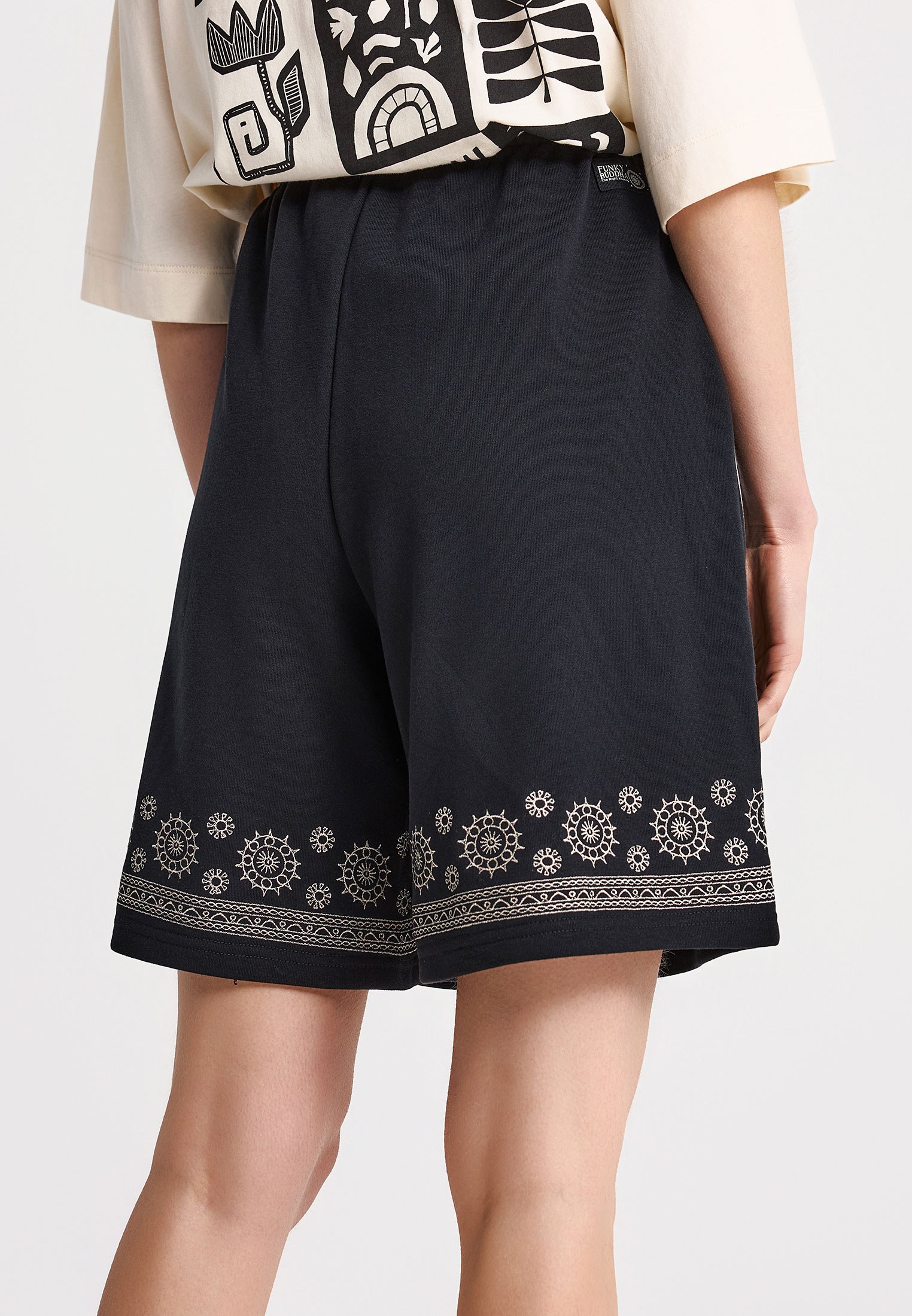 Women's Shorts Funky Buddha Black