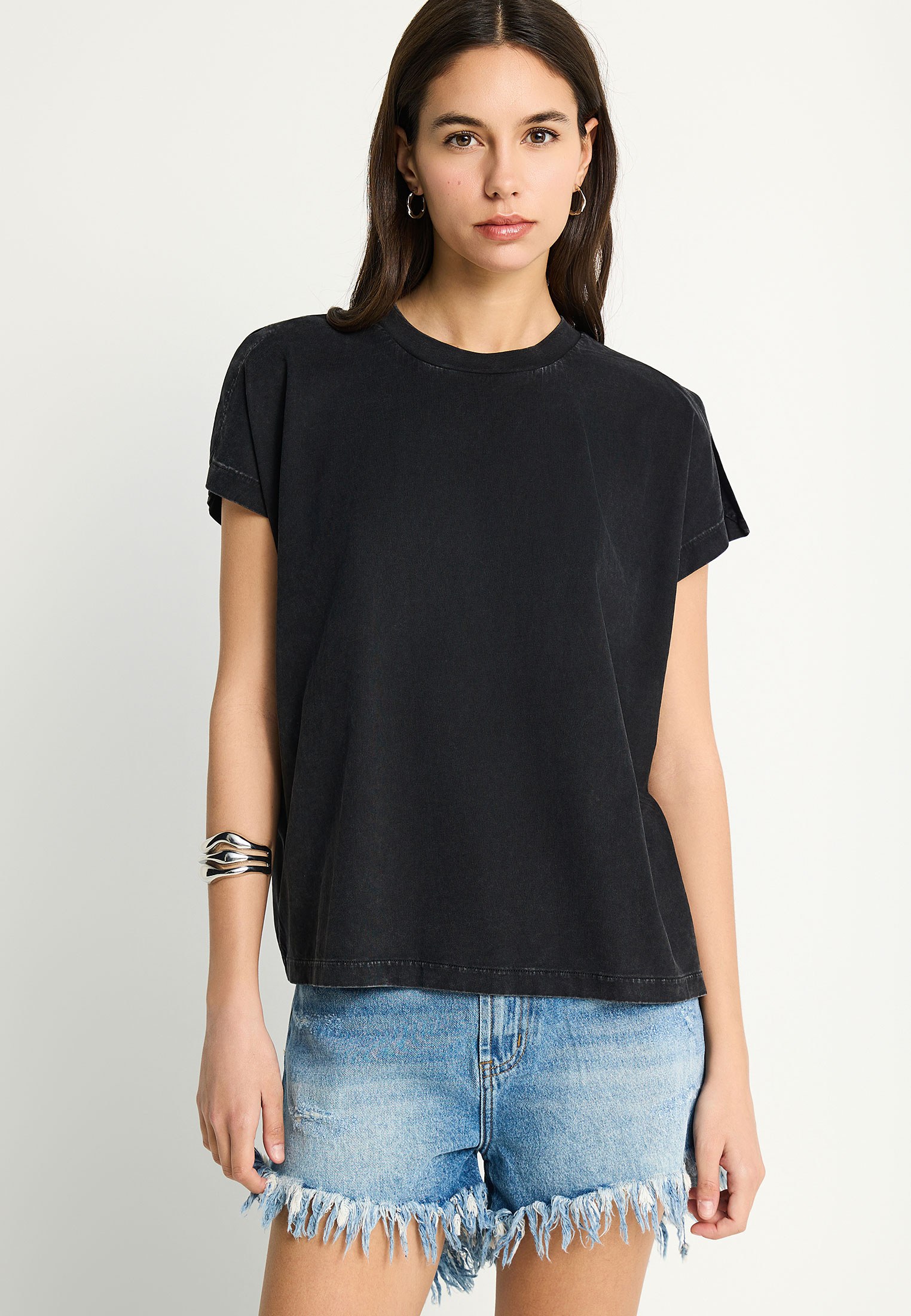 Women's T-Shirts Funky Buddha Khaki