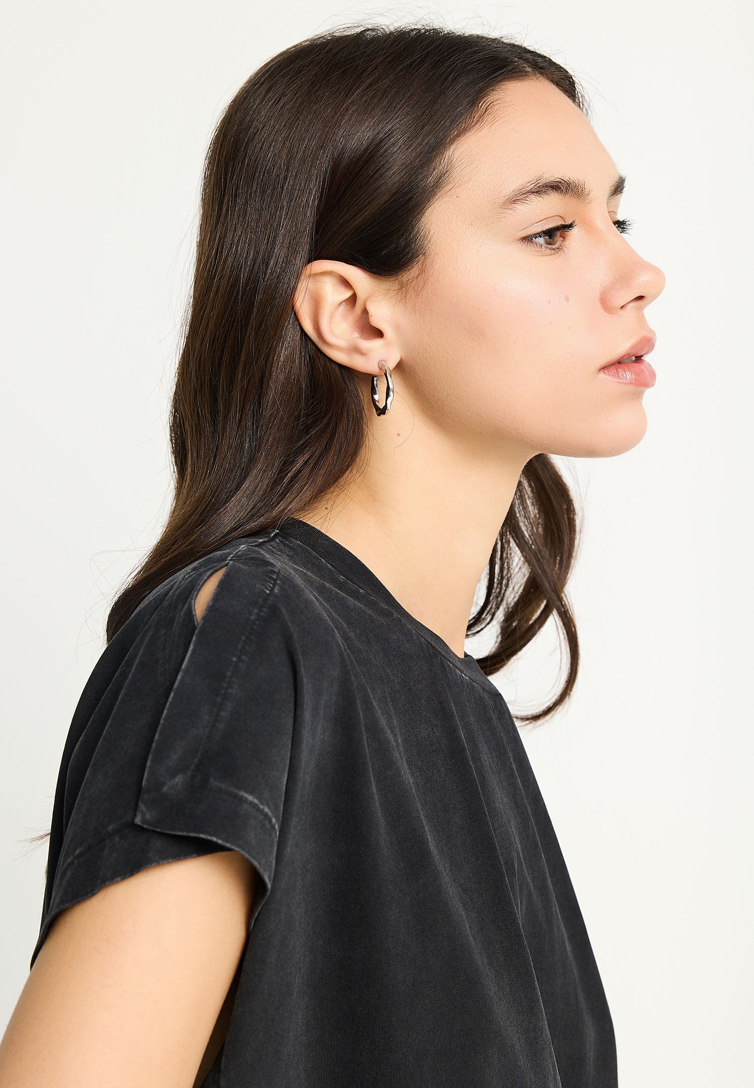 Women's T-Shirts Funky Buddha Black