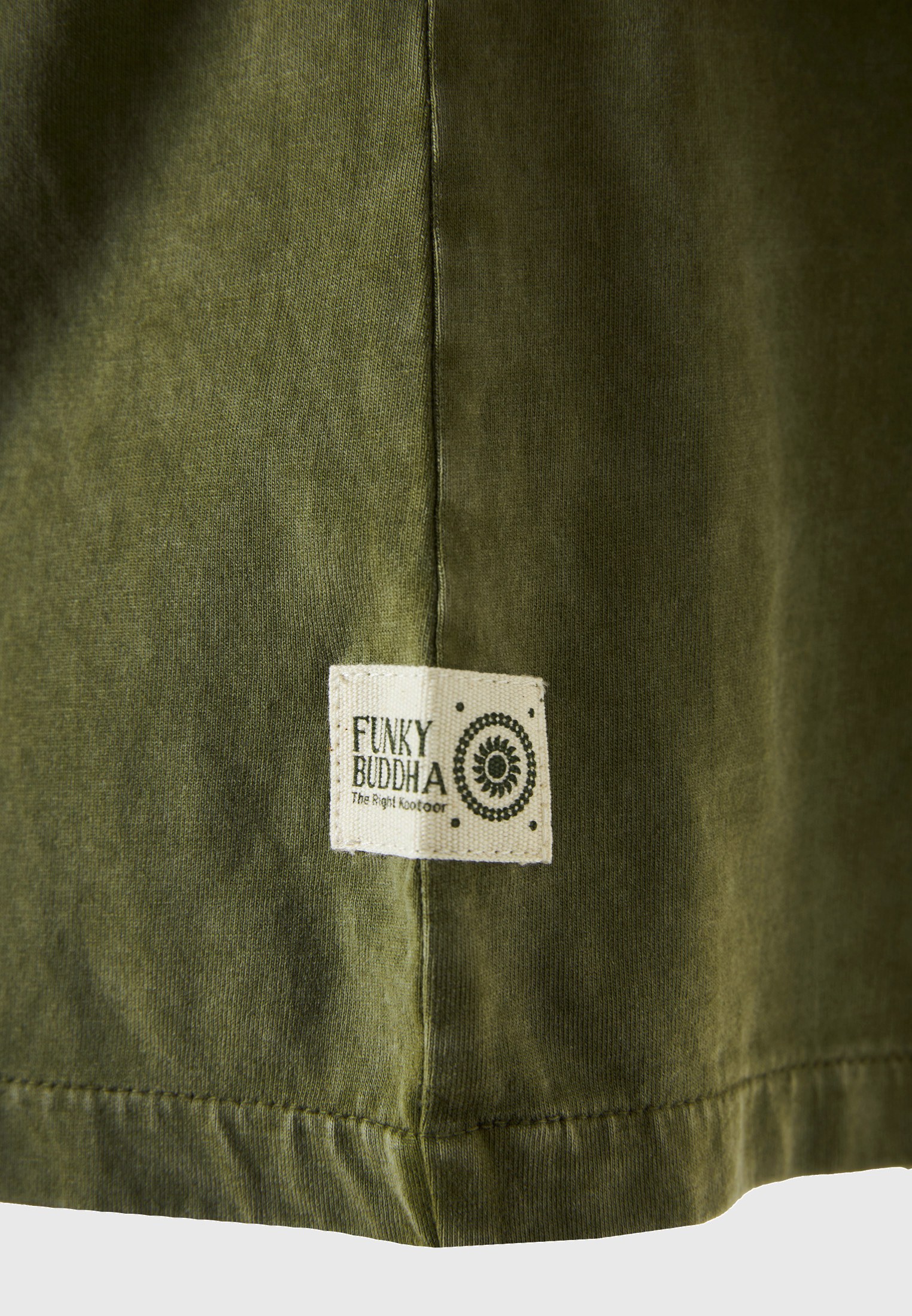 Women's T-Shirts Funky Buddha Khaki