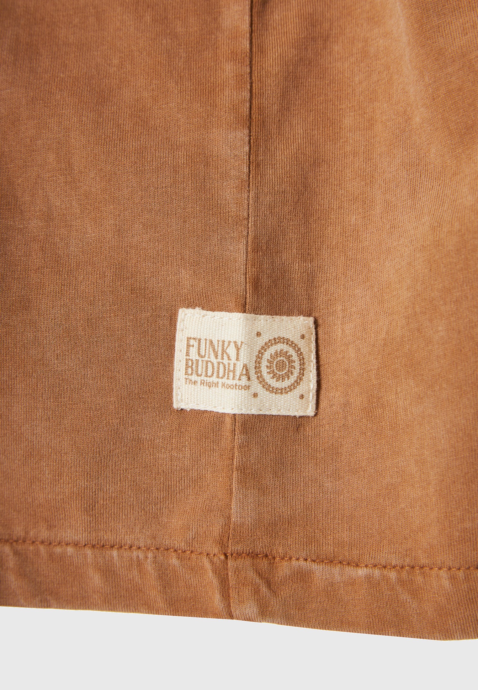 Women's T-Shirts Funky Buddha Brown