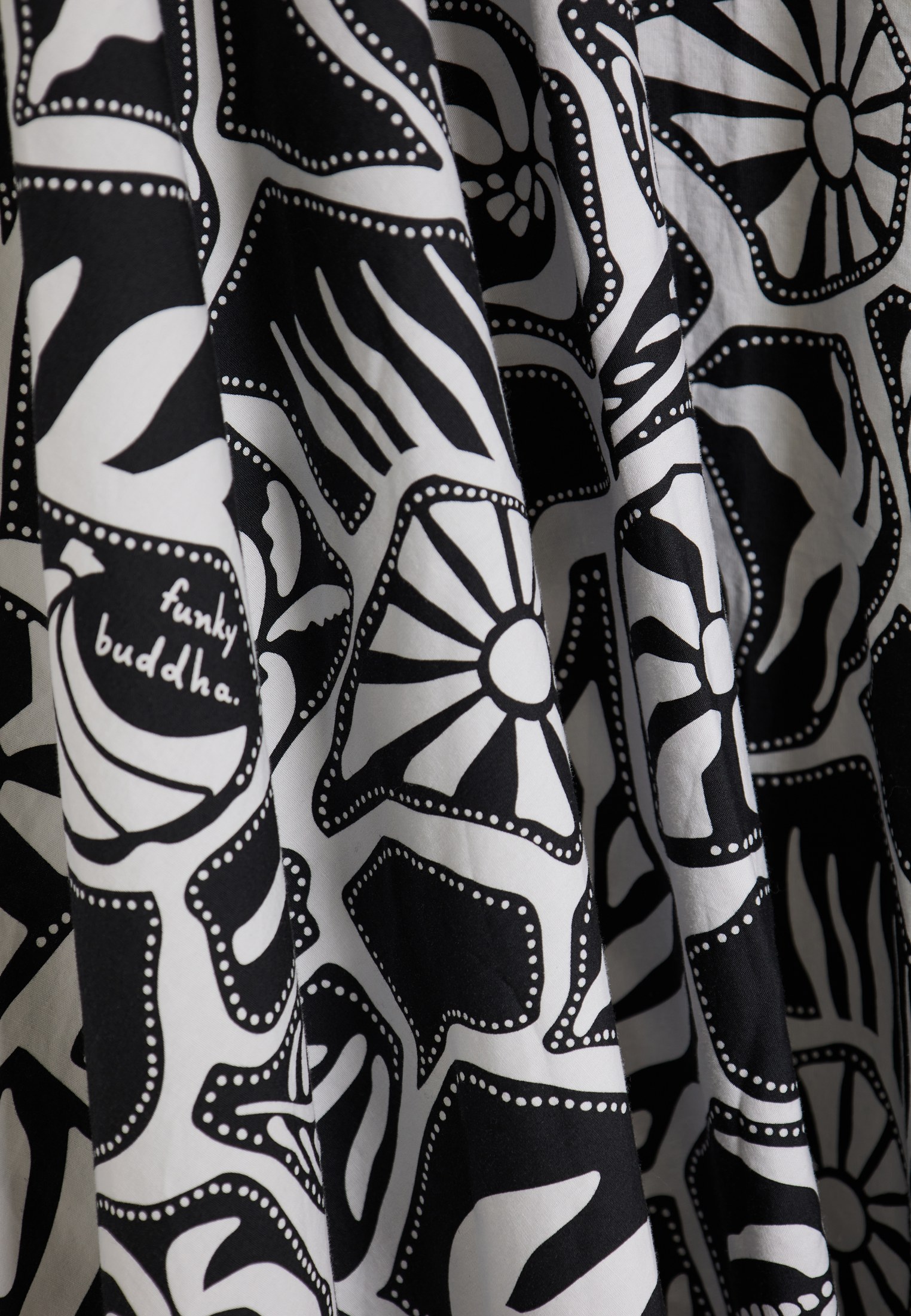 Women's Midi Skirts Funky Buddha Black