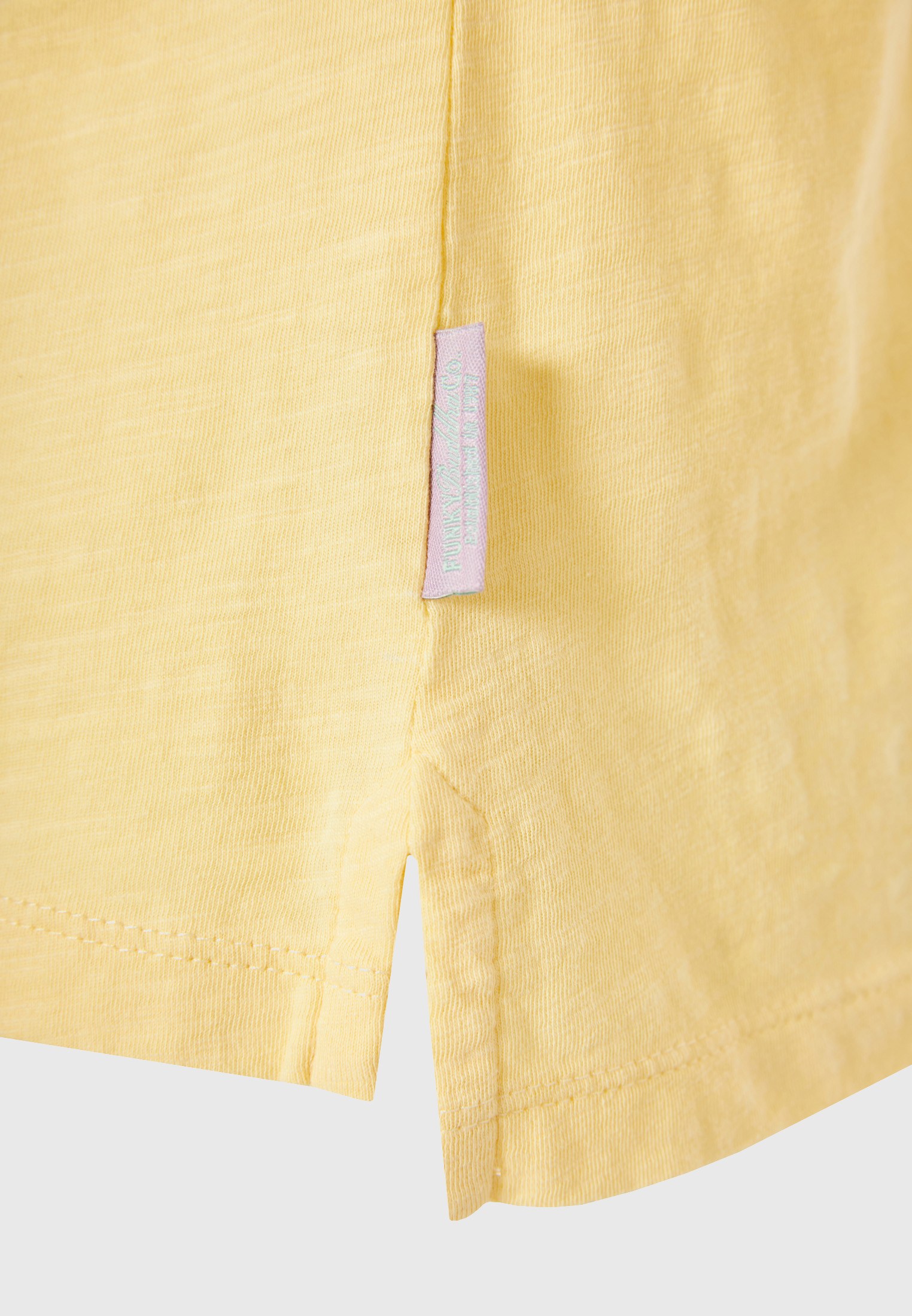 Women's T-Shirts Funky Buddha Yellow