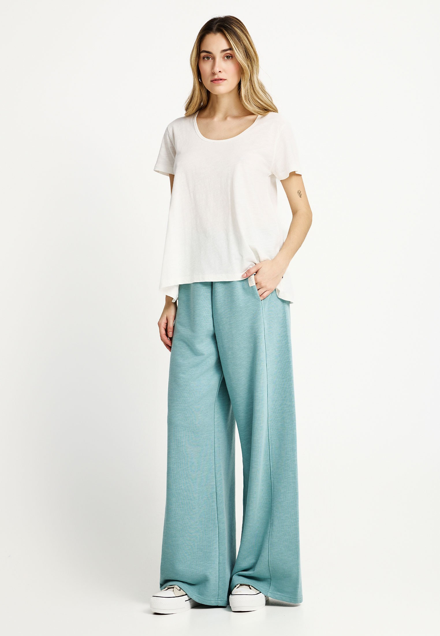 Women's T-Shirts Funky Buddha White