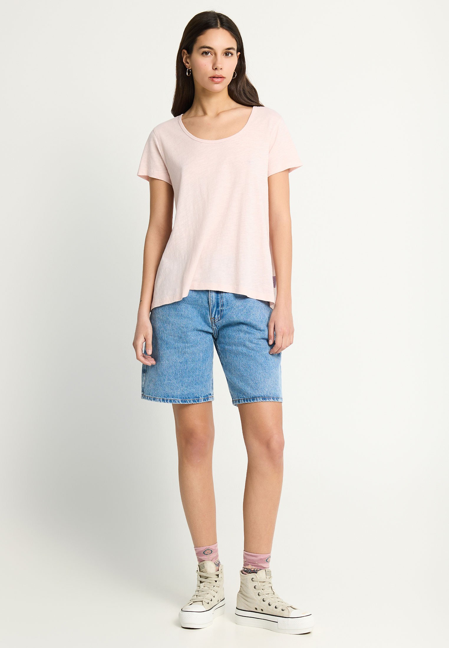 Women's T-Shirts Funky Buddha Pink