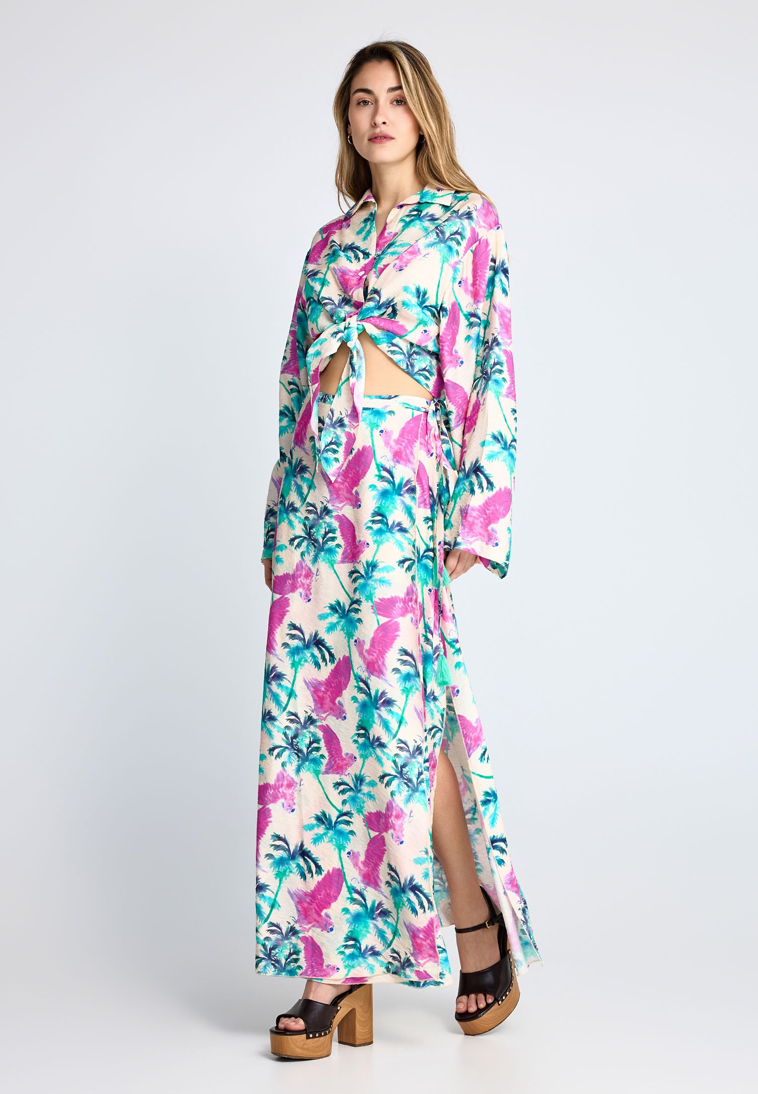 Women's Shirts Funky Buddha Fuchsia