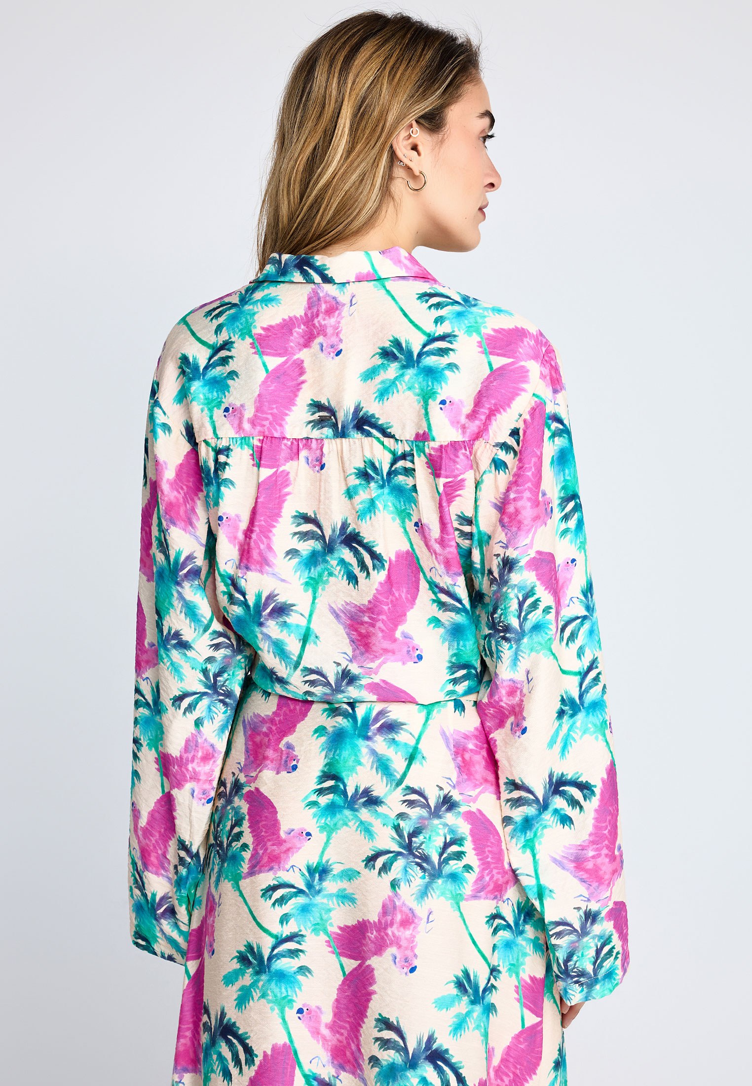 Women's Shirts Funky Buddha Fuchsia