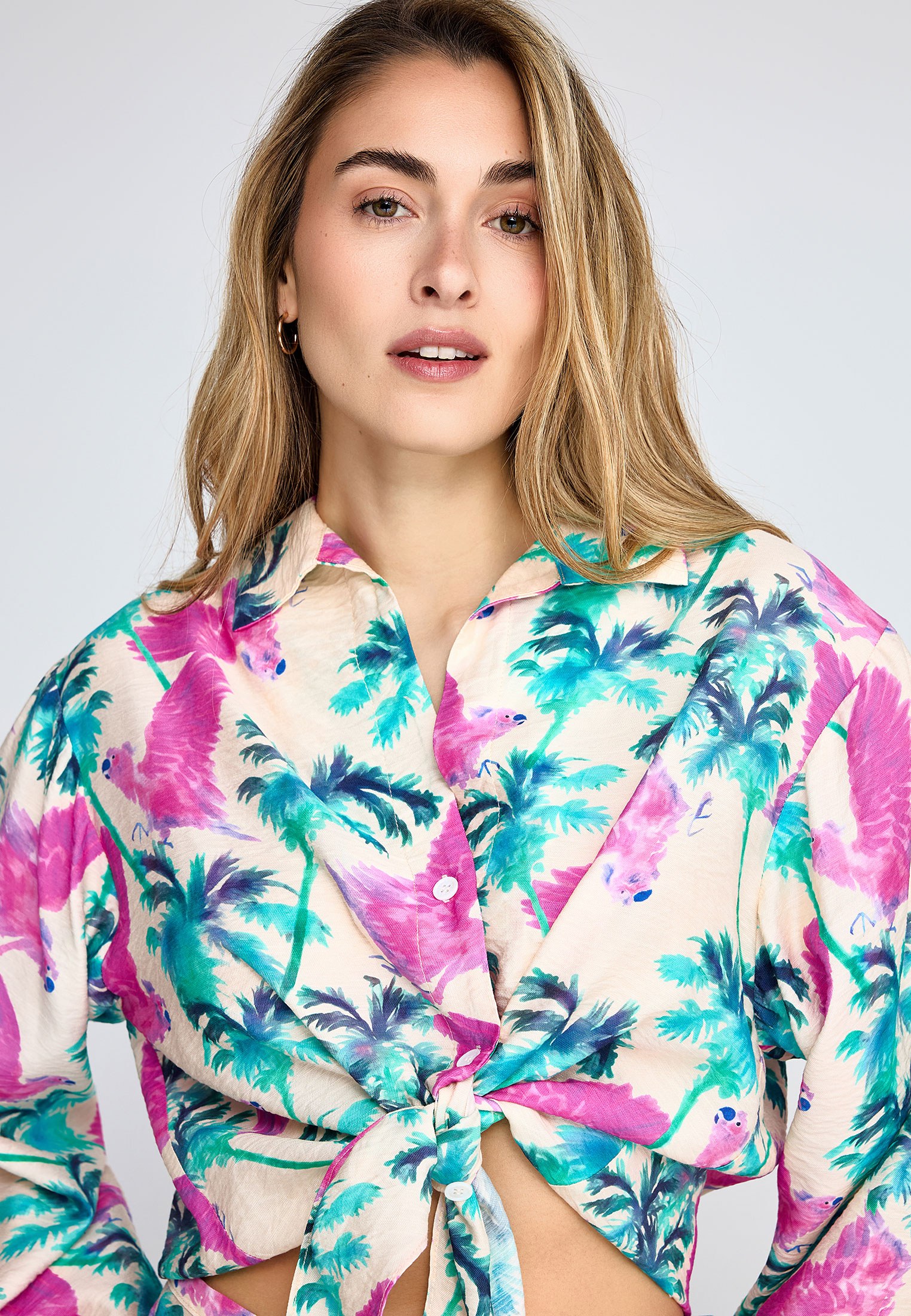 Women's Shirts Funky Buddha Fuchsia