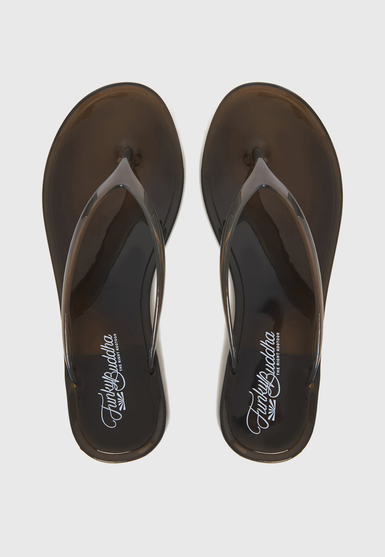 Women's Flip Flops Funky Buddha Black