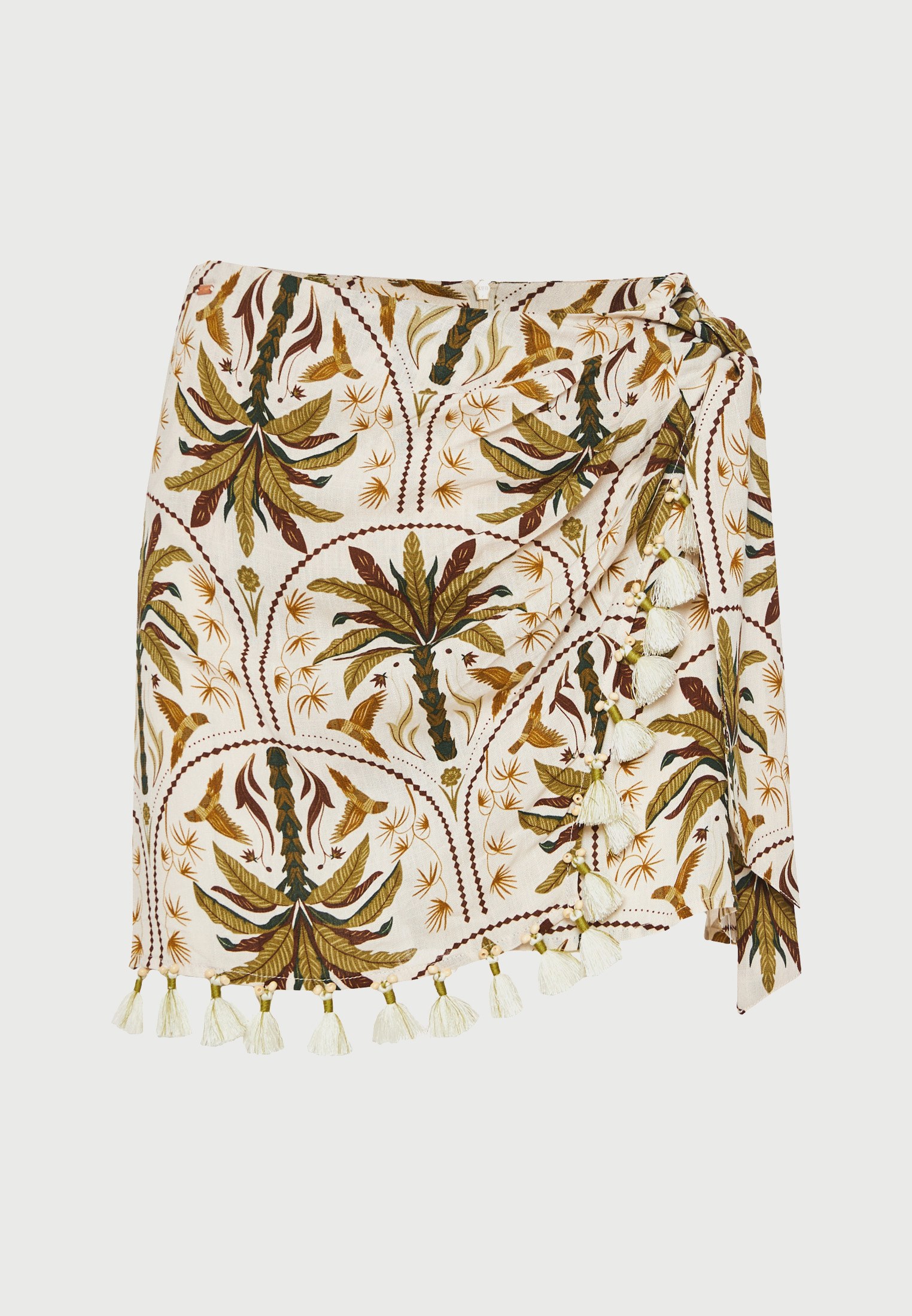 Women's Mini Skirts Funky Buddha Olive