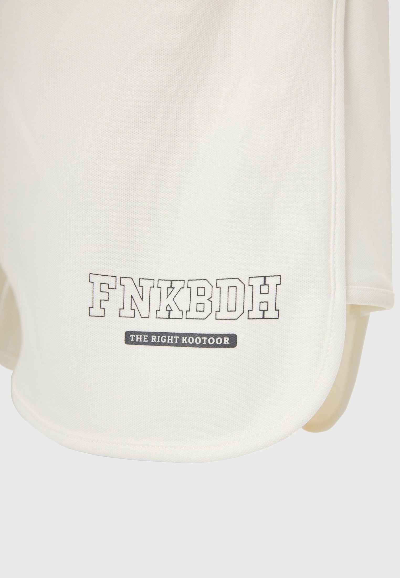 Women's Shorts Funky Buddha White