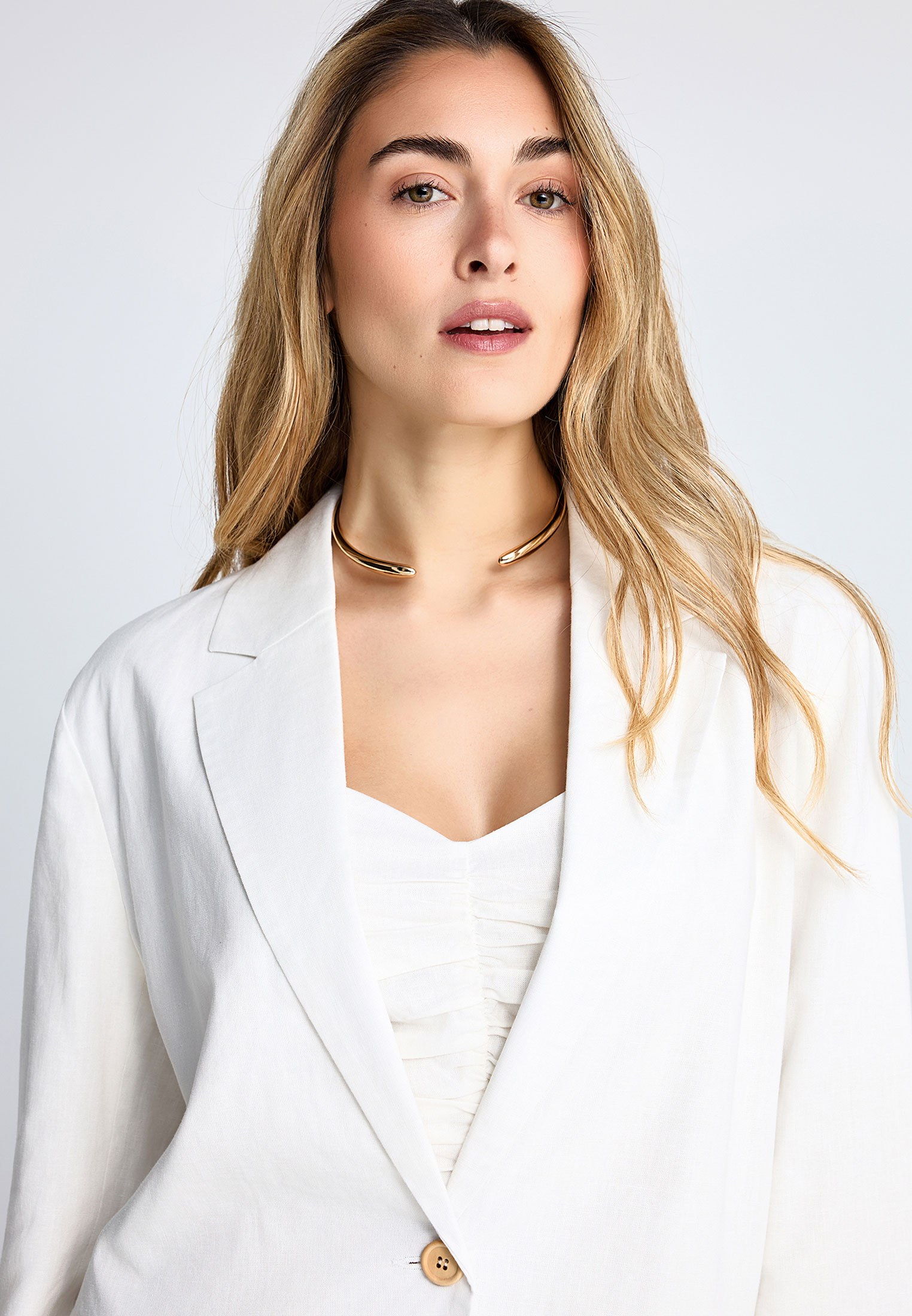 Women's Jackets Funky Buddha White