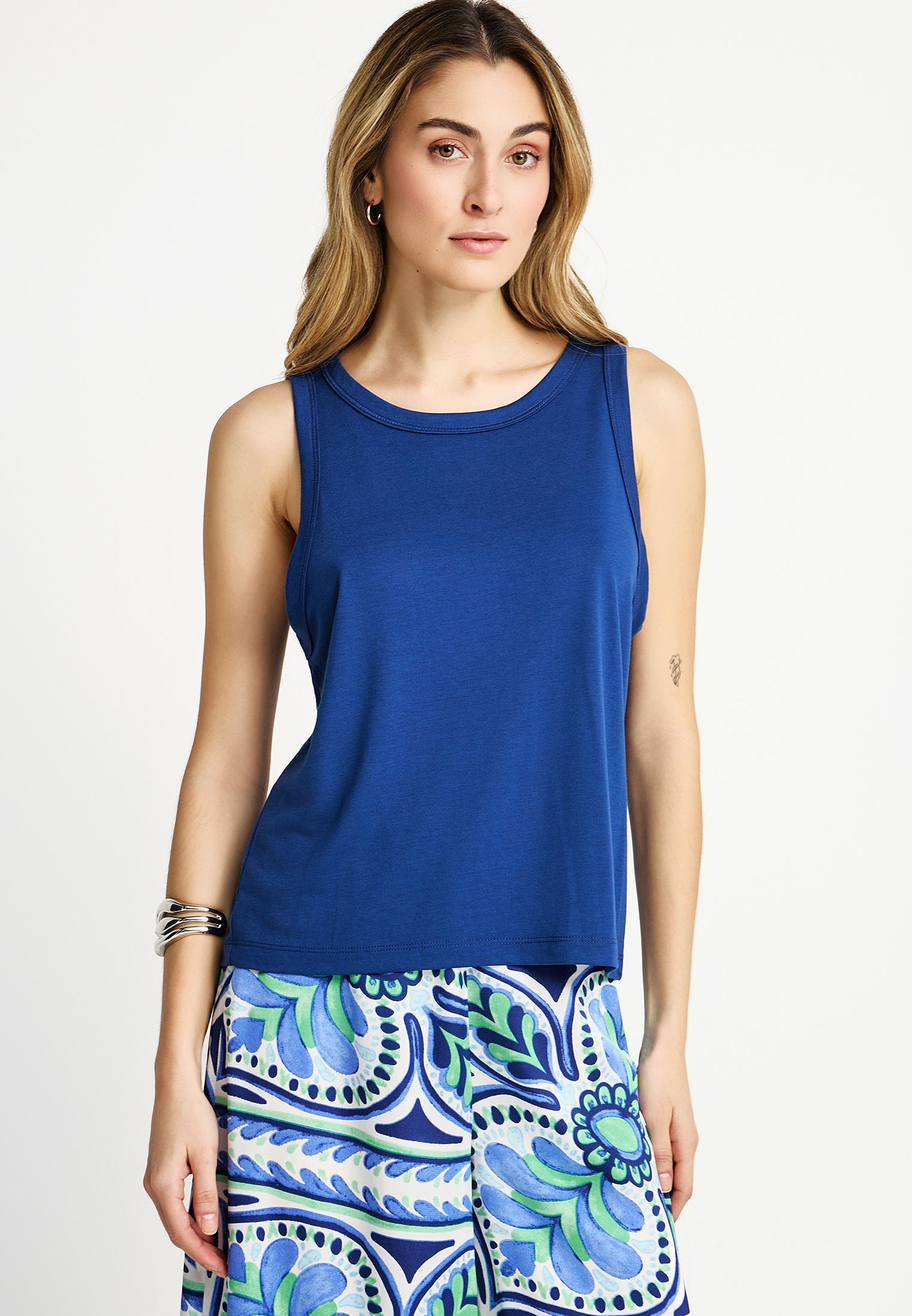 Γυναικείο tank top από βισκόζη - The basics collection