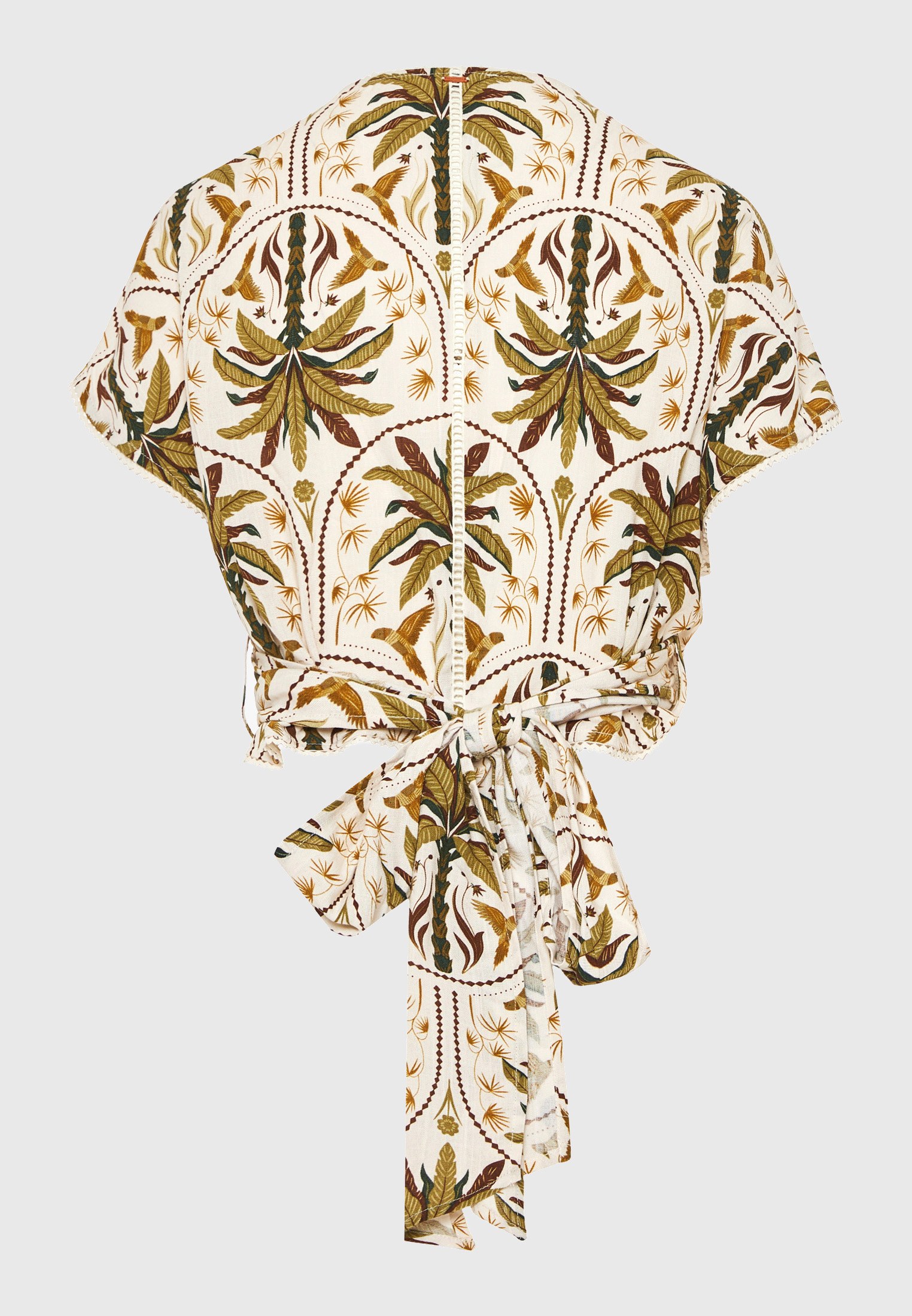 Women's Blouses Funky Buddha Olive