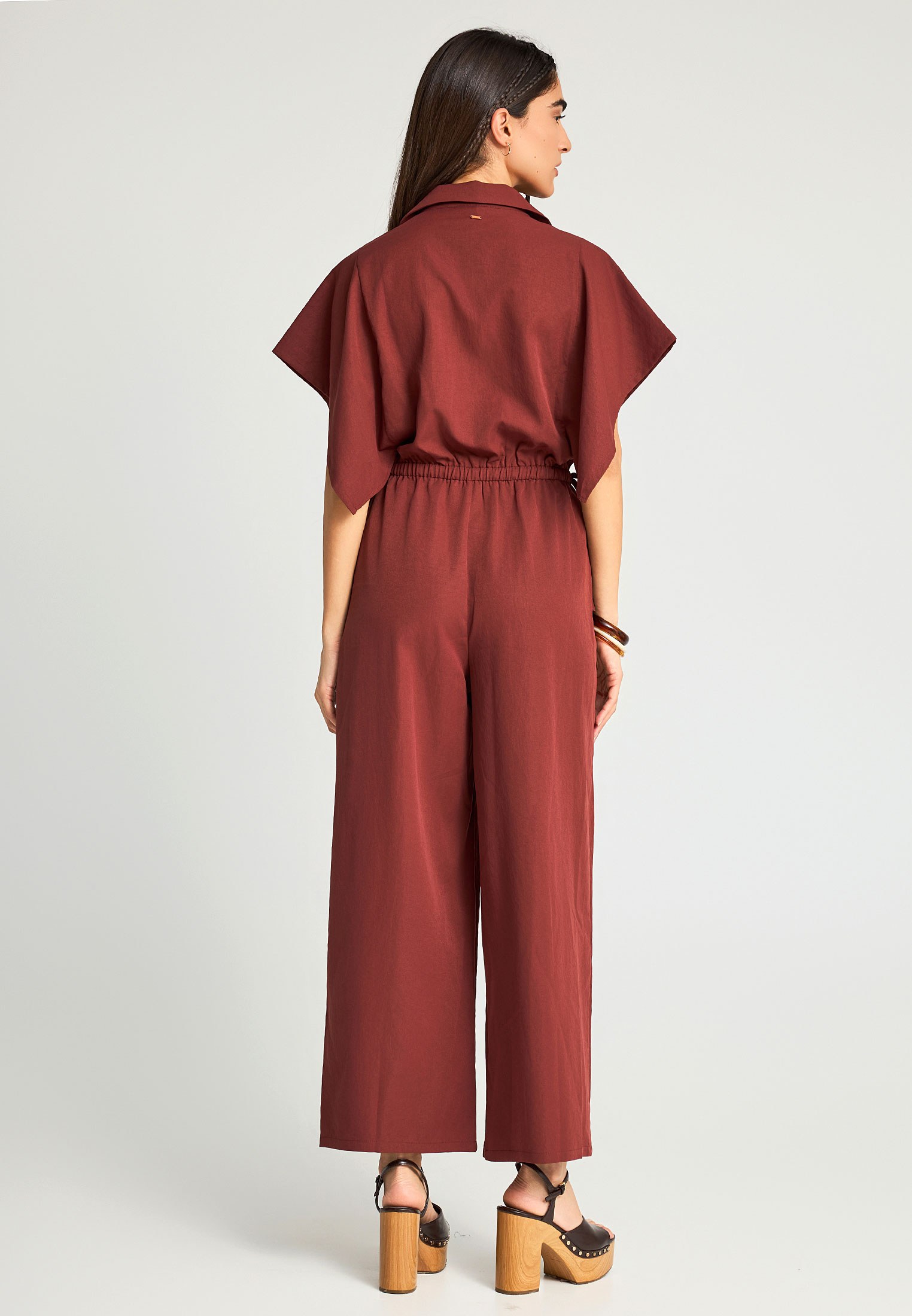 Women's Jumpsuits Funky Buddha Brown