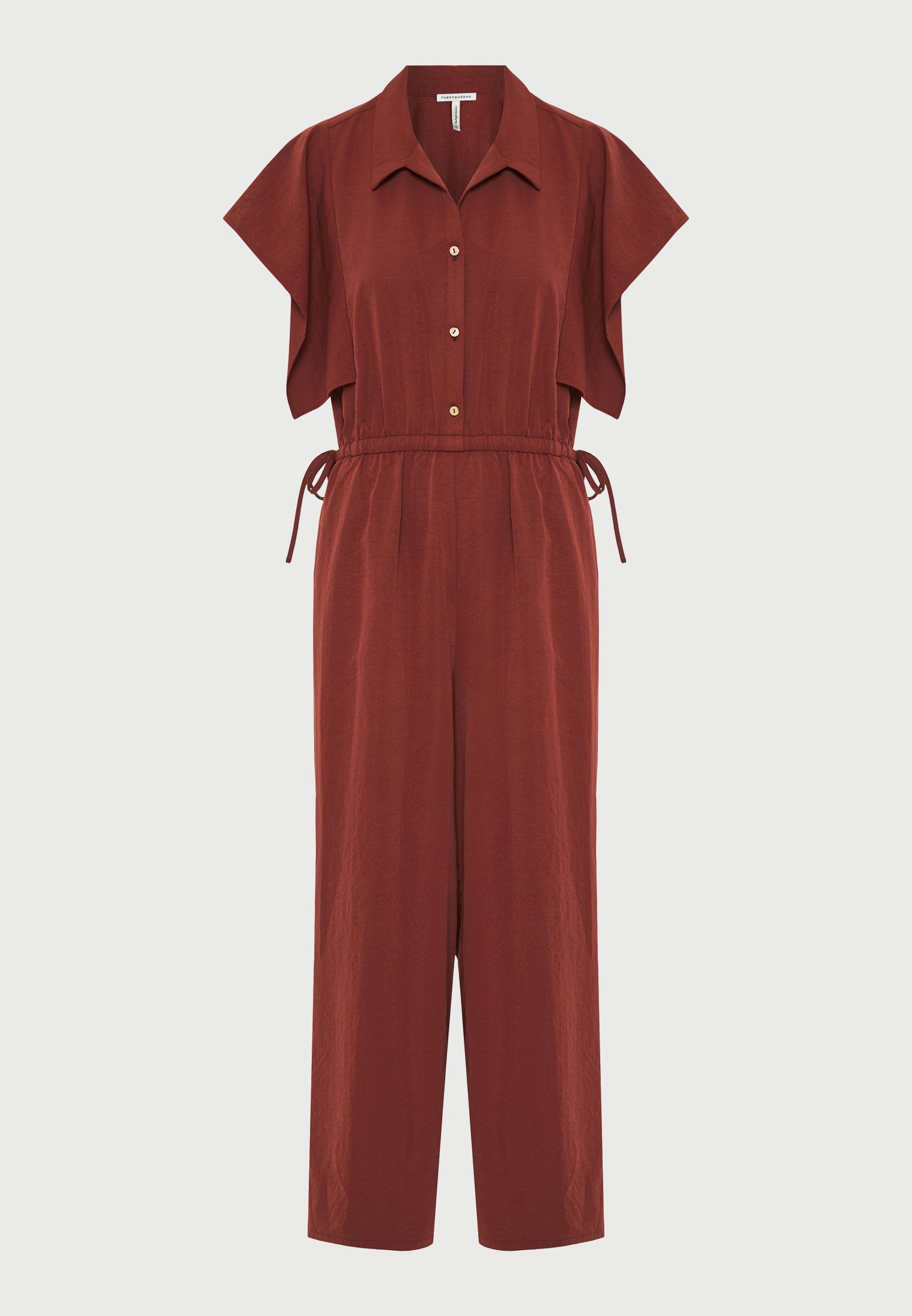 Women's Jumpsuits Funky Buddha Brown