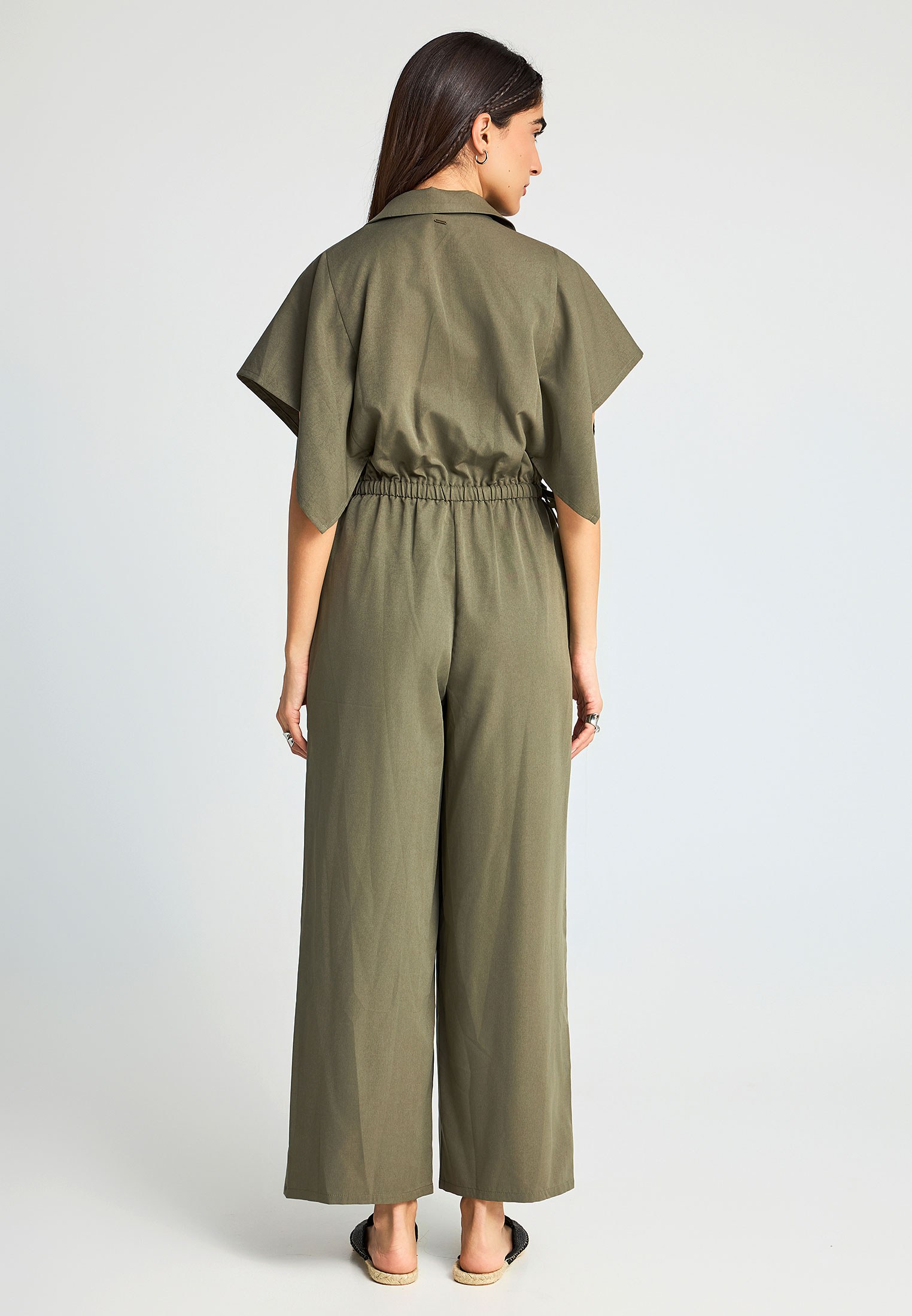 Women's Jumpsuits Funky Buddha Khaki