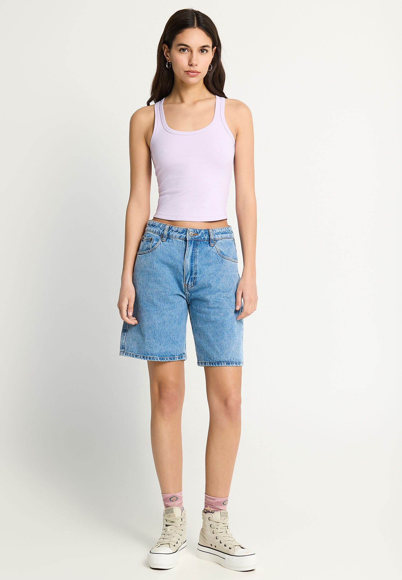 Women's Sleeveless Tops Funky Buddha Purple