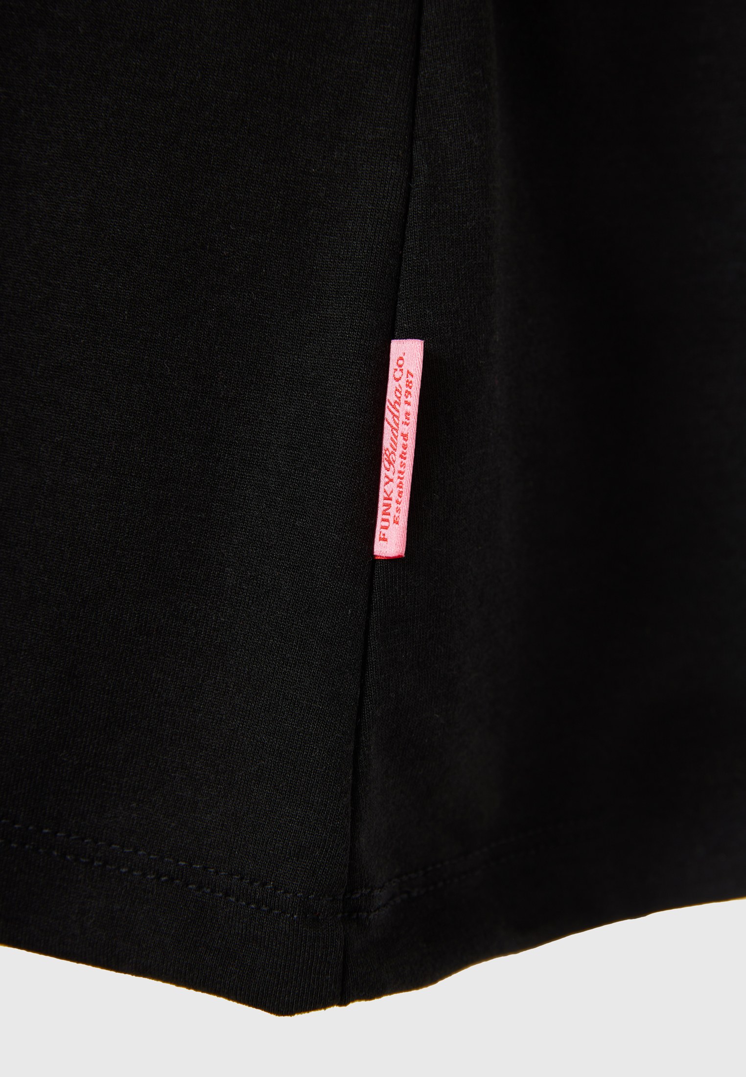 Women's T-Shirts Funky Buddha Black