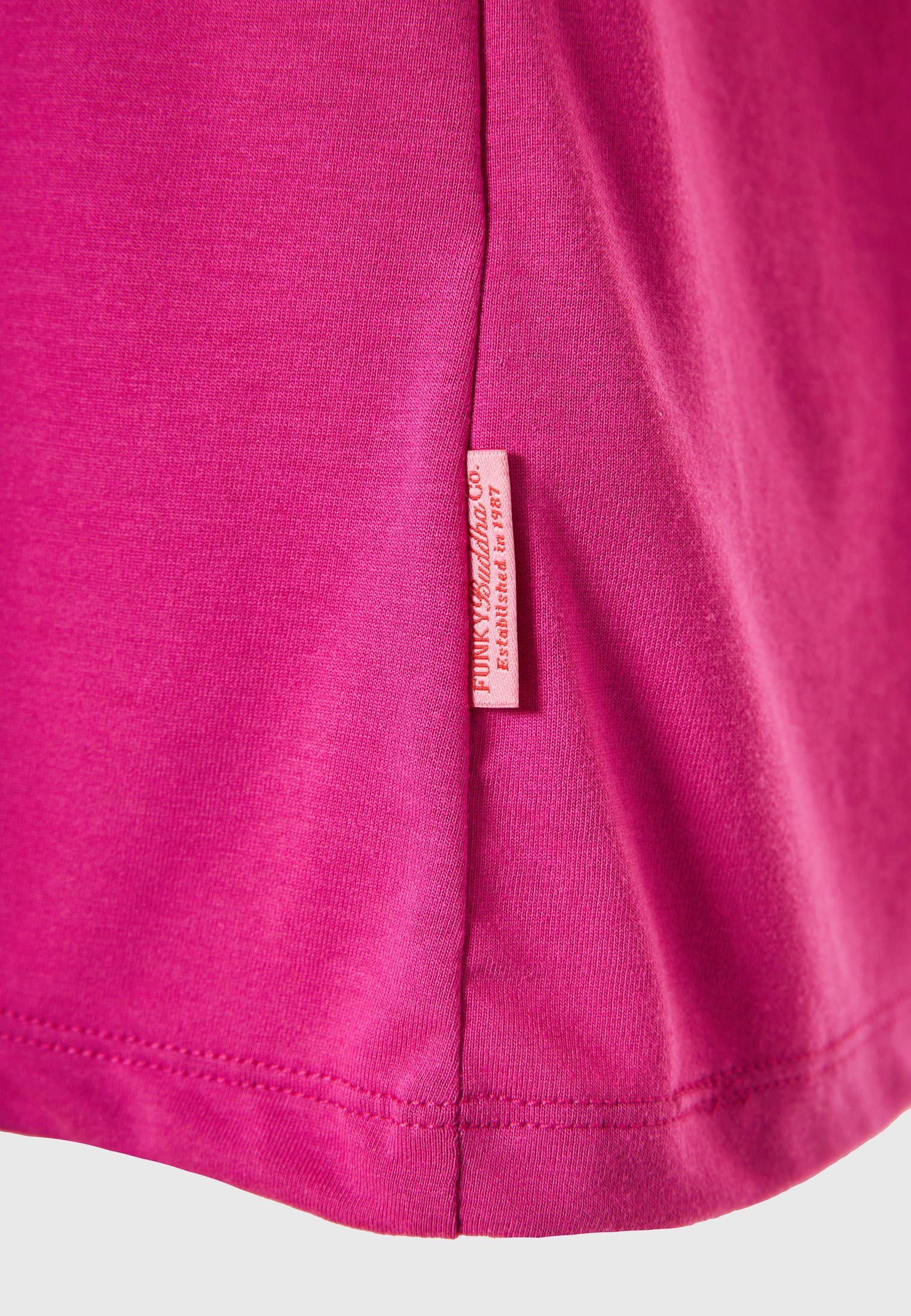 Women's T-Shirts Funky Buddha Fuchsia