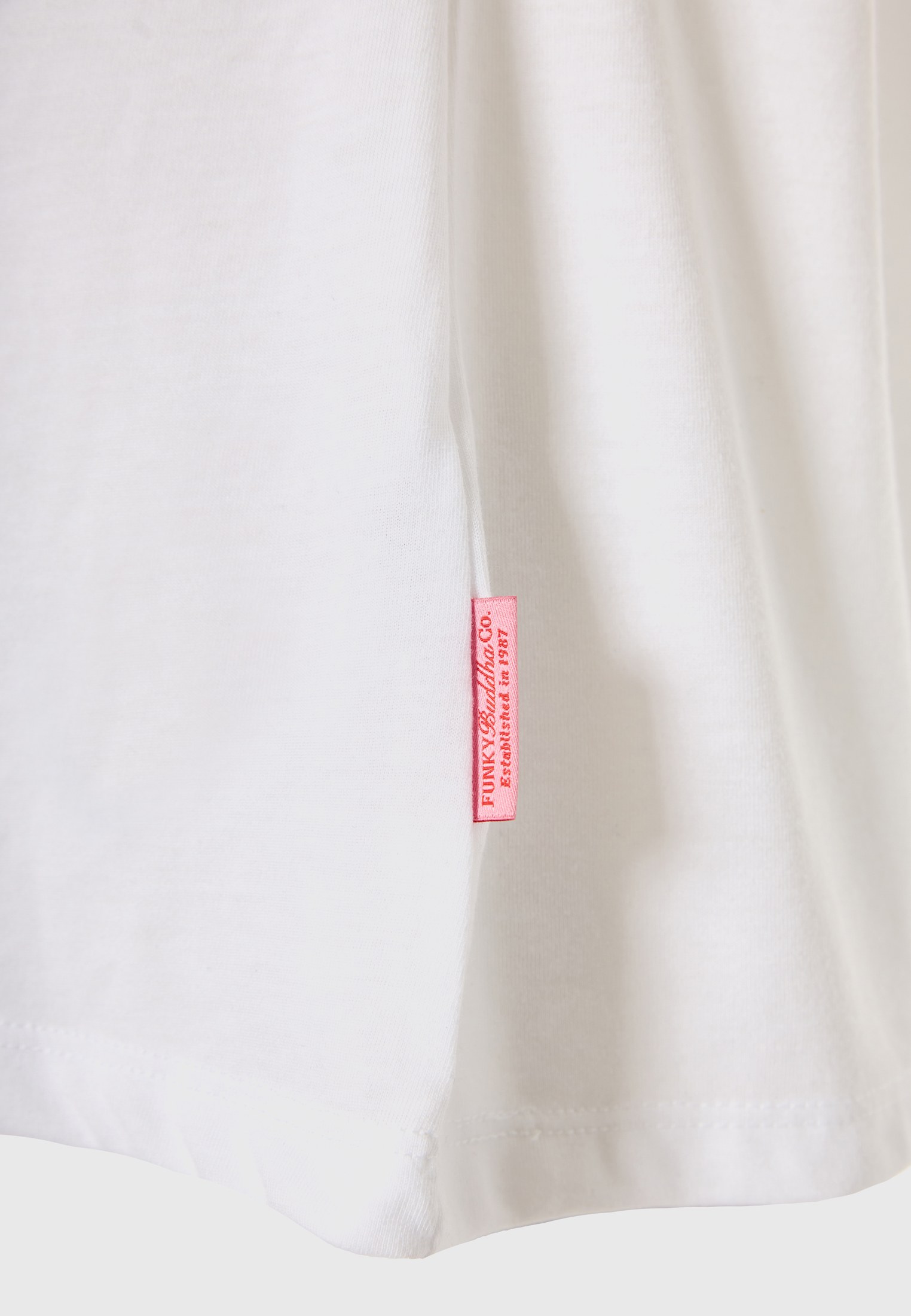 Women's T-Shirts Funky Buddha White