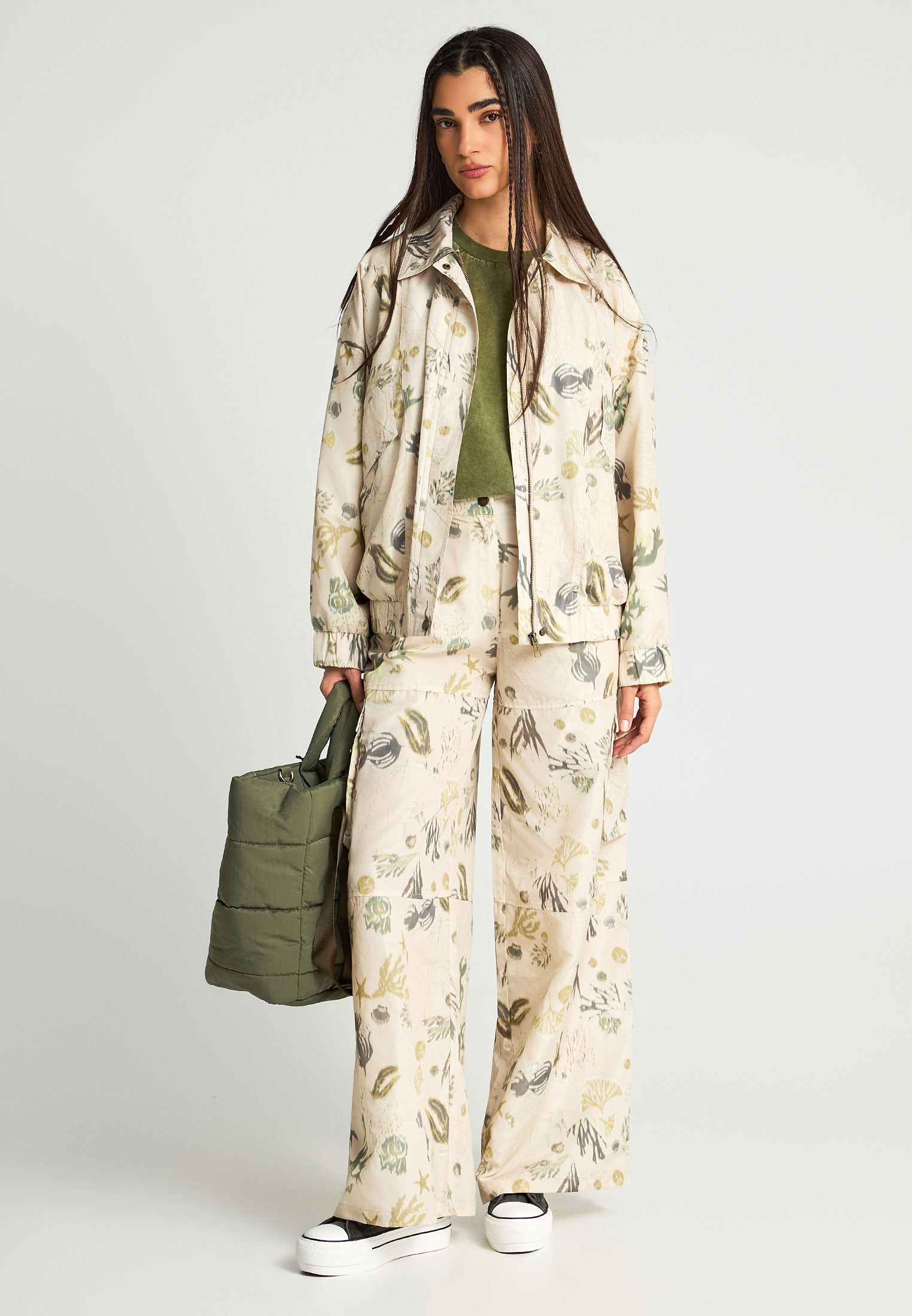 Women's Jackets Funky Buddha White