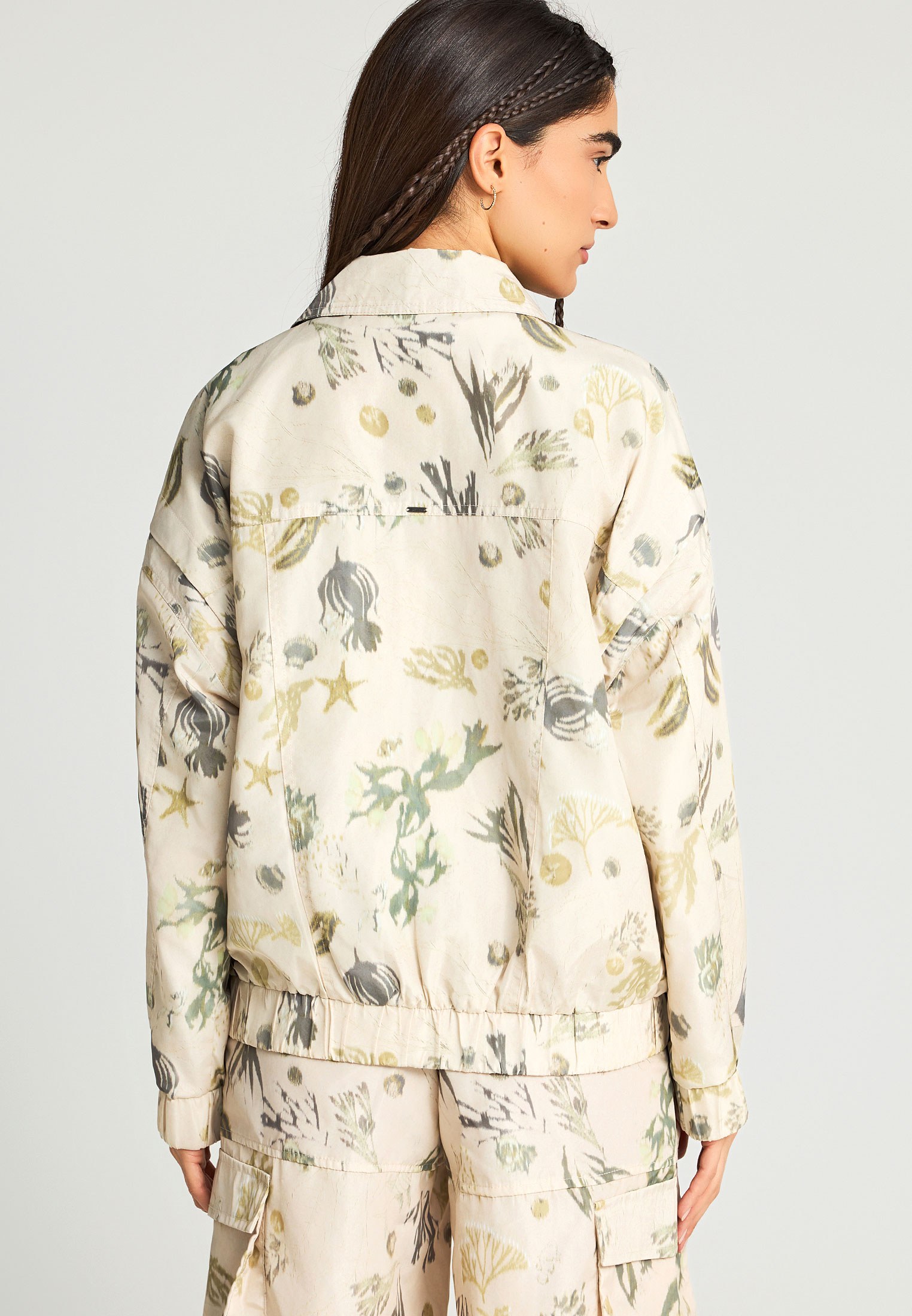 Women's Jackets Funky Buddha White