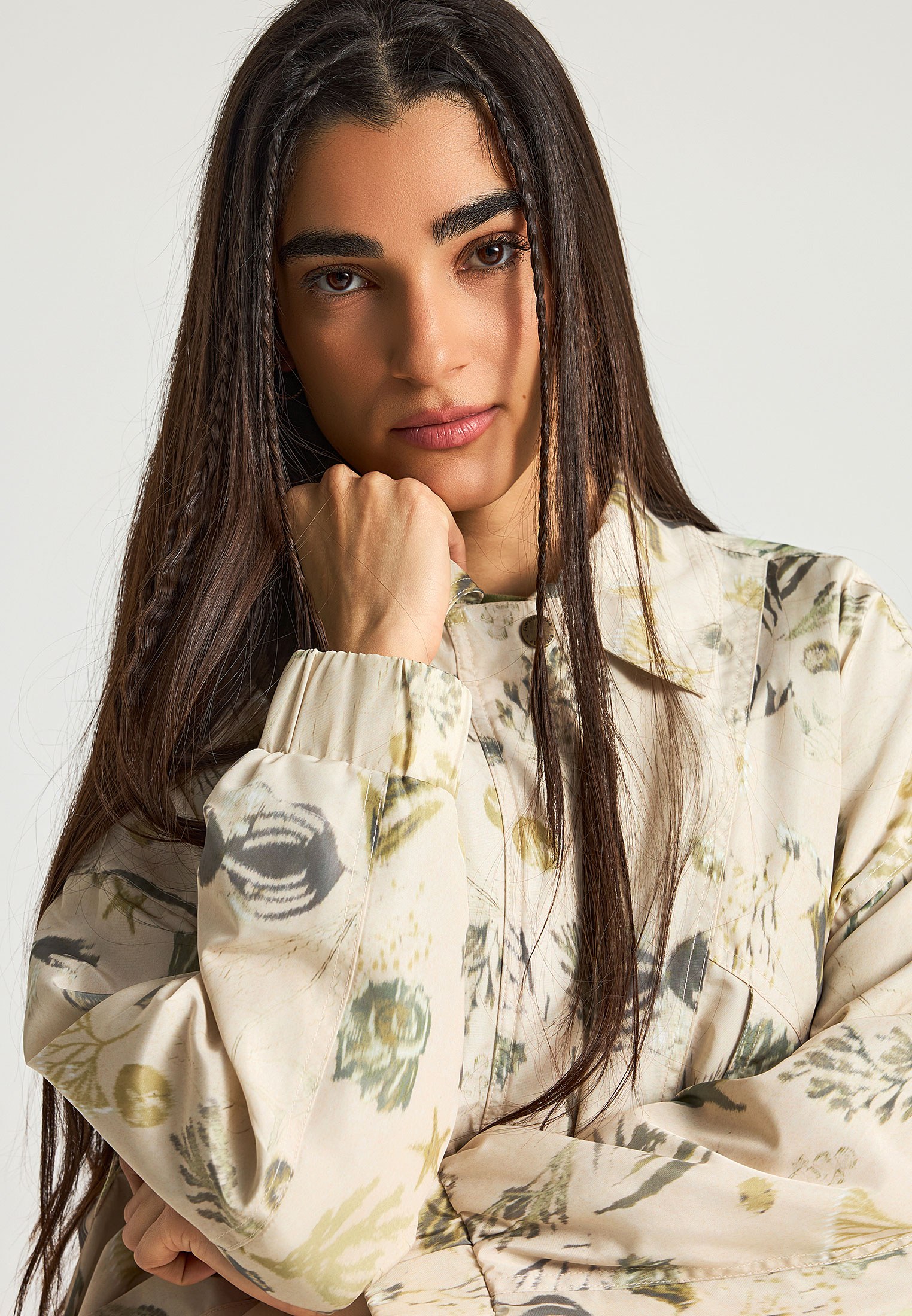 Women's Jackets Funky Buddha White