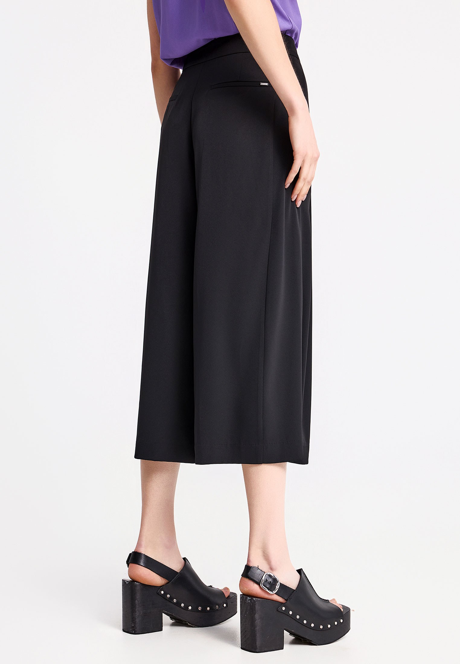 Women's Trousers Funky Buddha Black