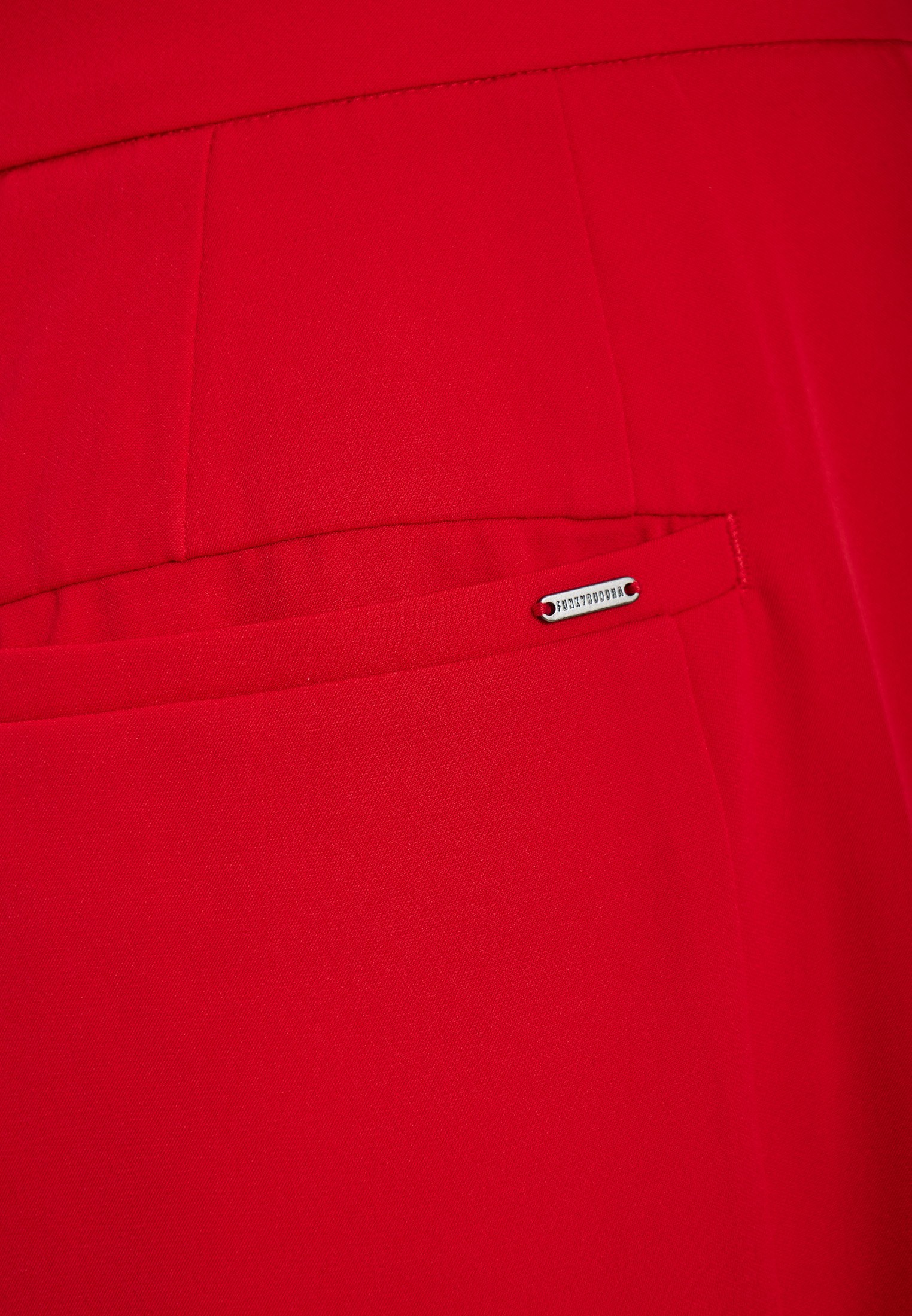 Women's Trousers Funky Buddha Red