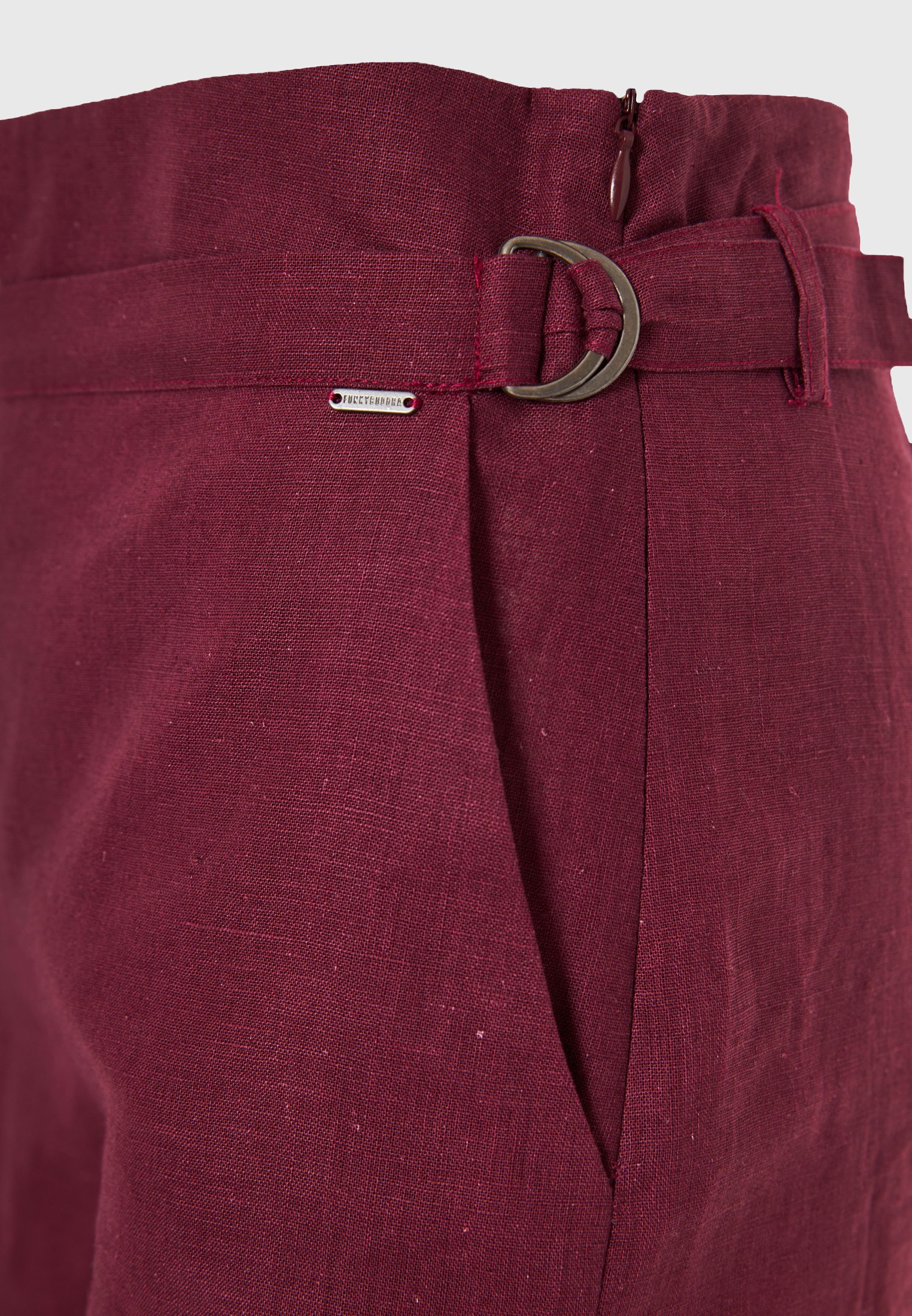 Women's Shorts Funky Buddha Bordeaux