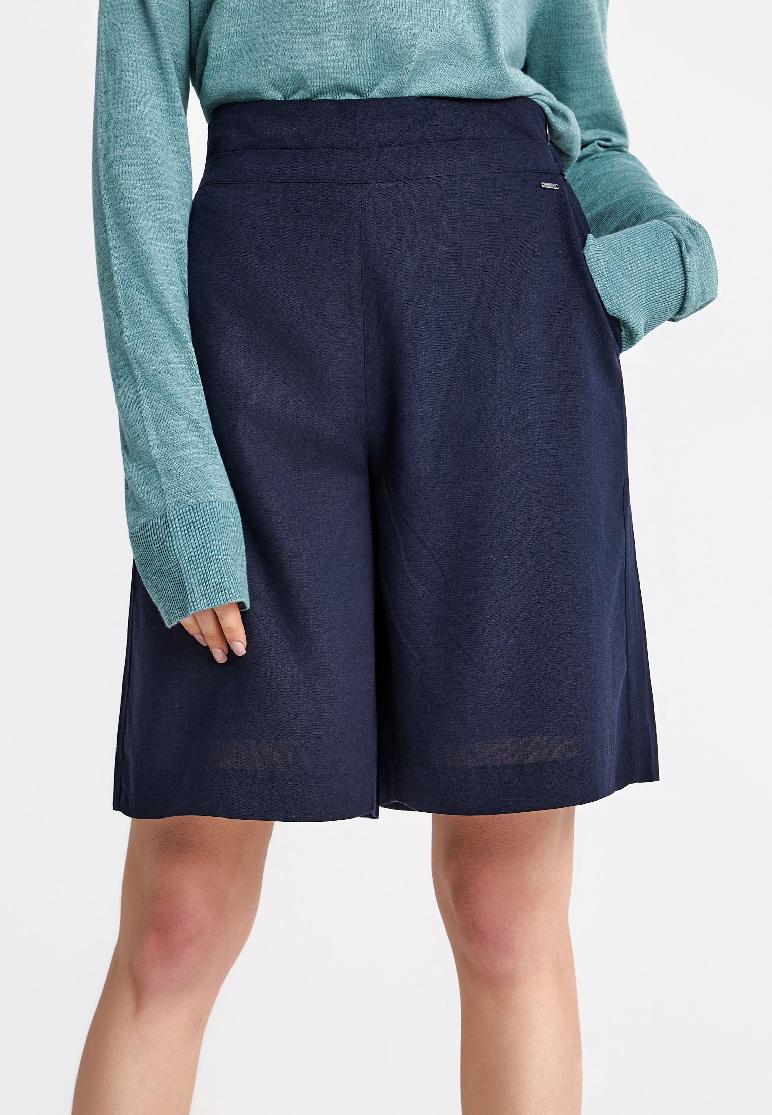 Women's Shorts Funky Buddha Blue