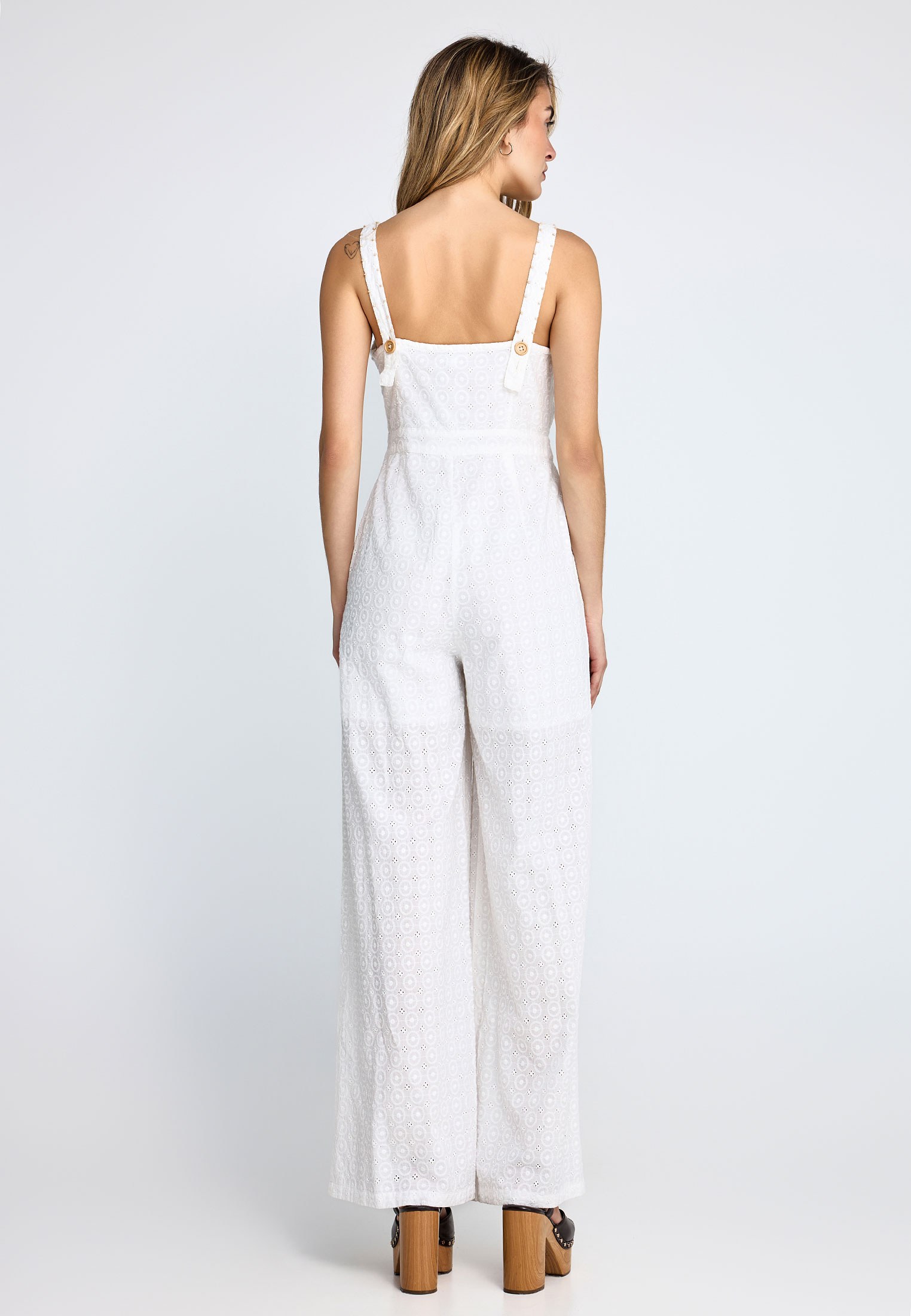 Women's Jumpsuits Funky Buddha White