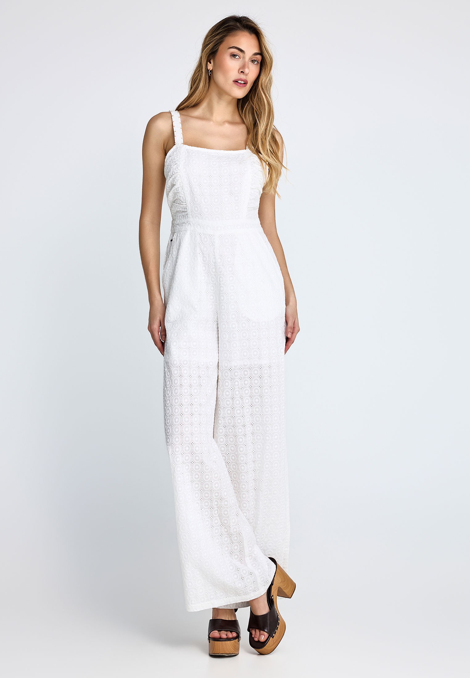 Women's Jumpsuits Funky Buddha White