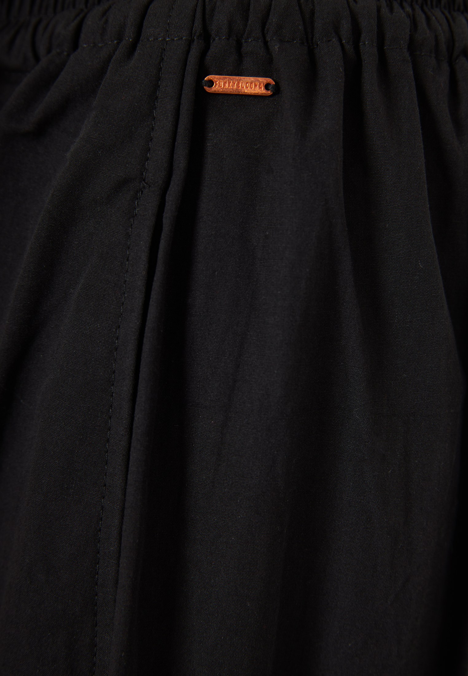 Women's Trousers Funky Buddha Black