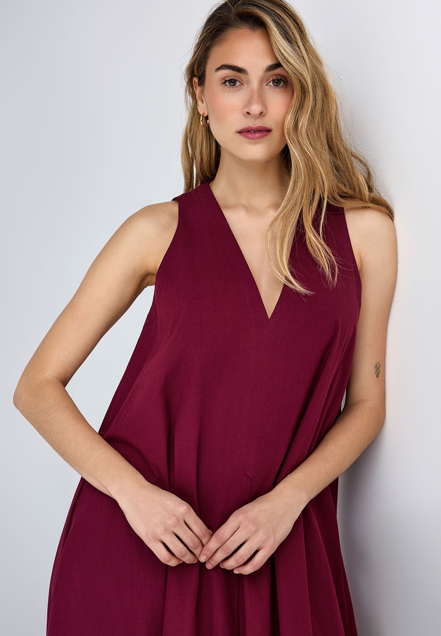 Women's Dresses Funky Buddha Bordeaux