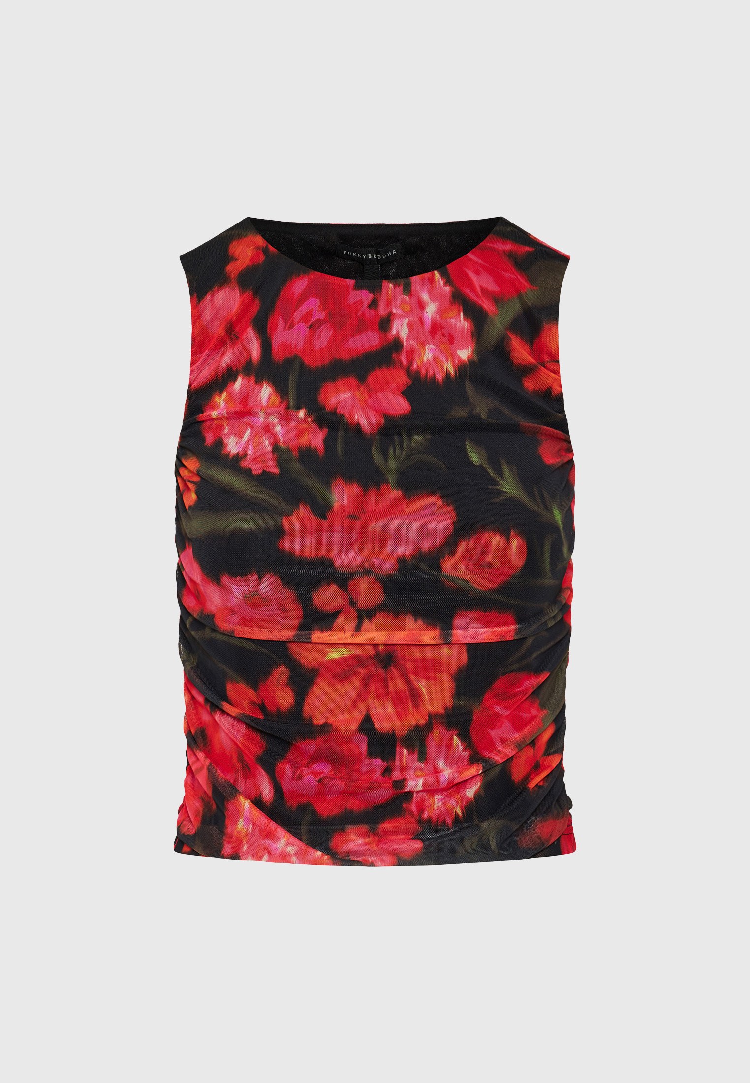 Women's Sleeveless Tops Funky Buddha Black