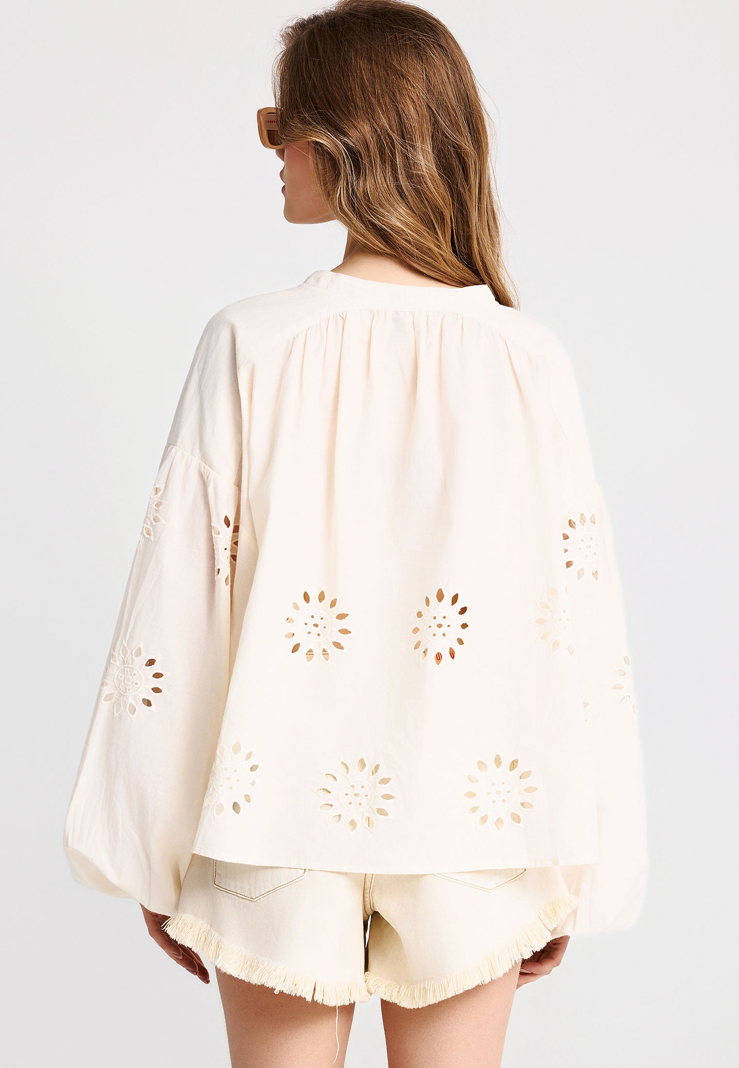 Women's Shirts Funky Buddha White