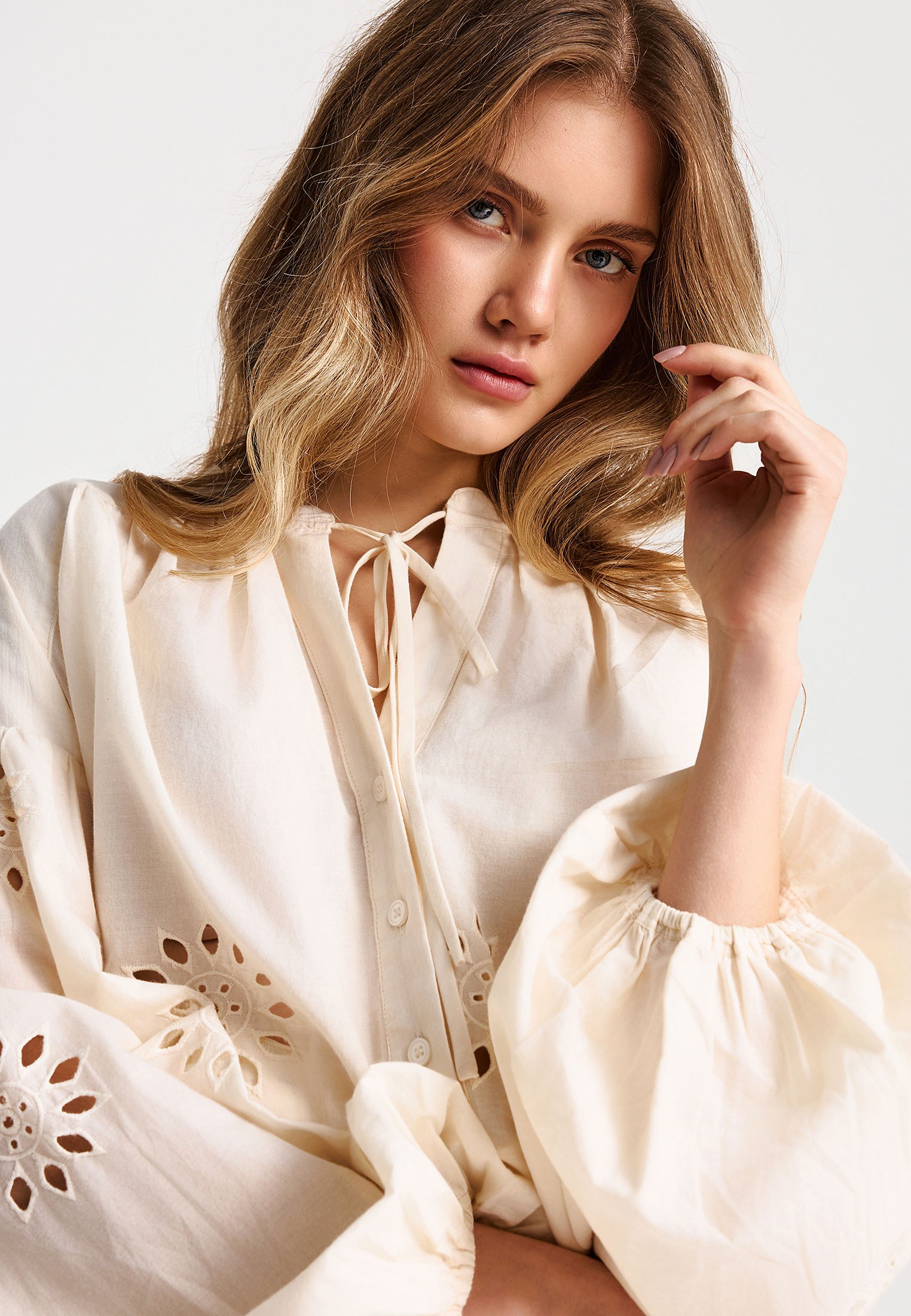 Women's Shirts Funky Buddha White