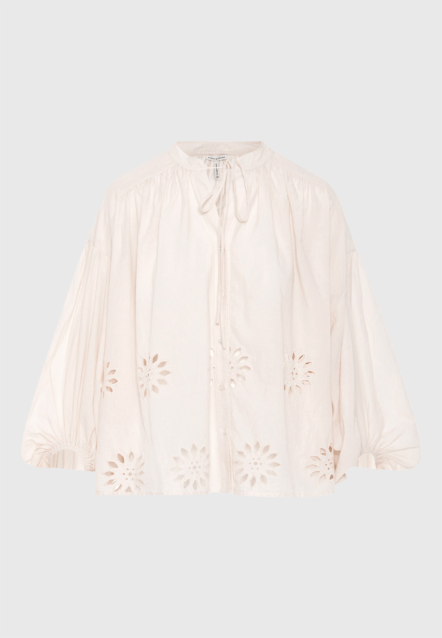 Women's Shirts Funky Buddha White