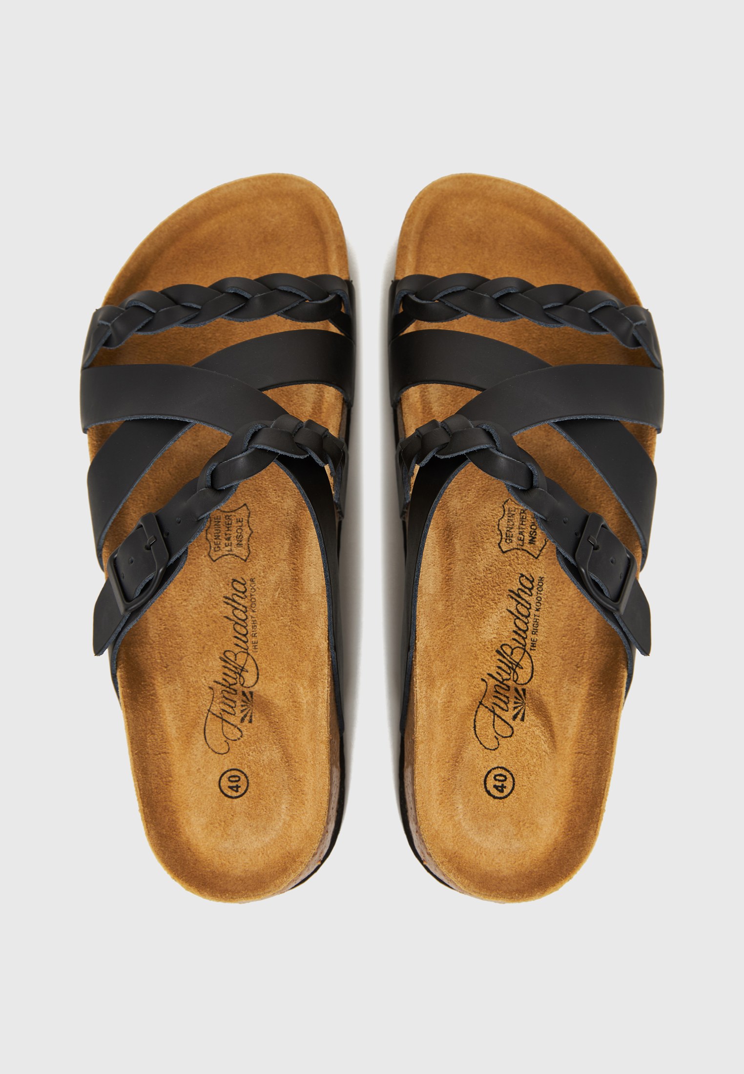 Women's Sandals Funky Buddha Black