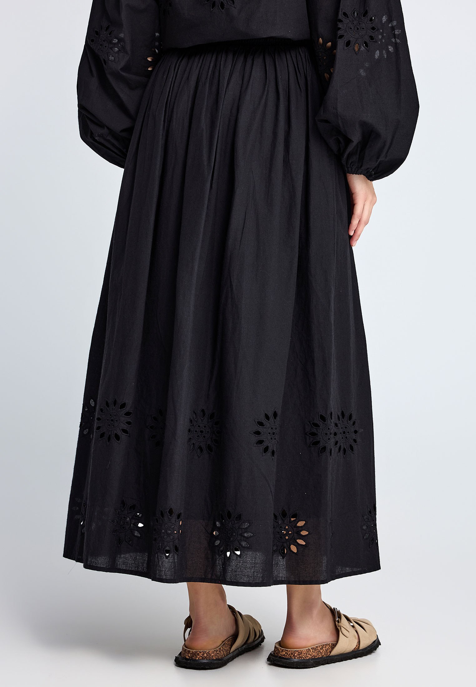 Women's Midi Skirts Funky Buddha Black