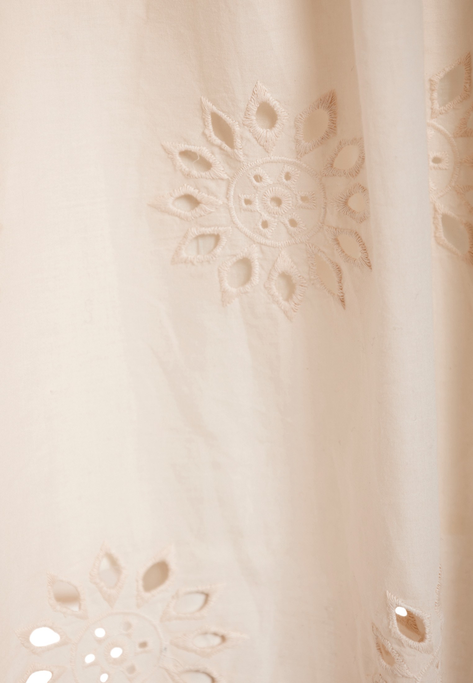 Women's Midi Skirts Funky Buddha White