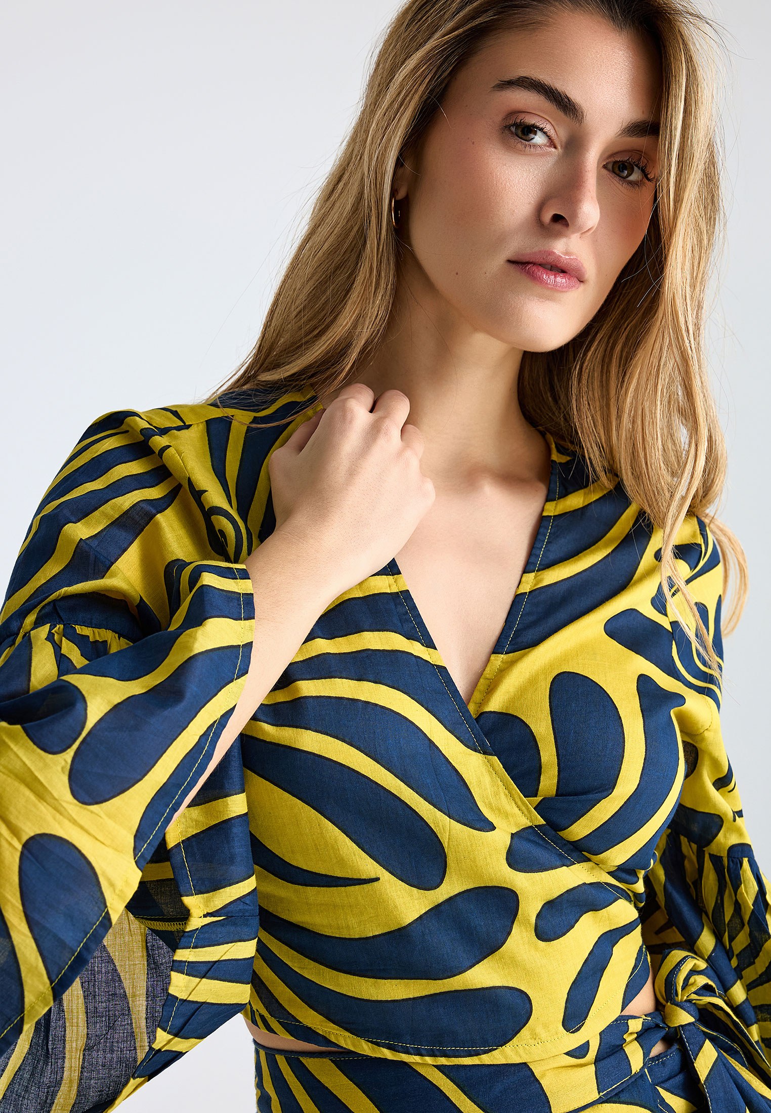 Women's Blouses Funky Buddha Yellow