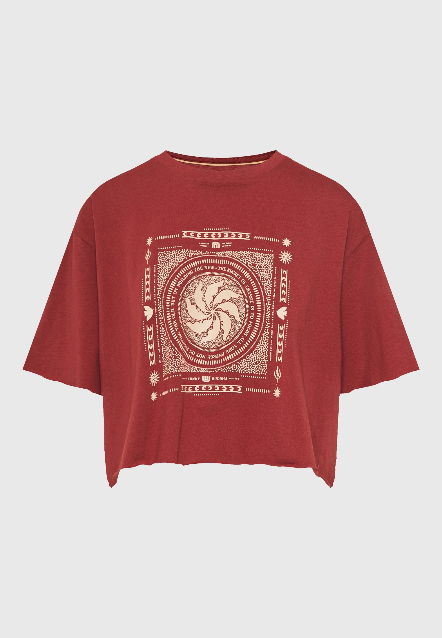 Women's Shirts Funky Buddha Brown