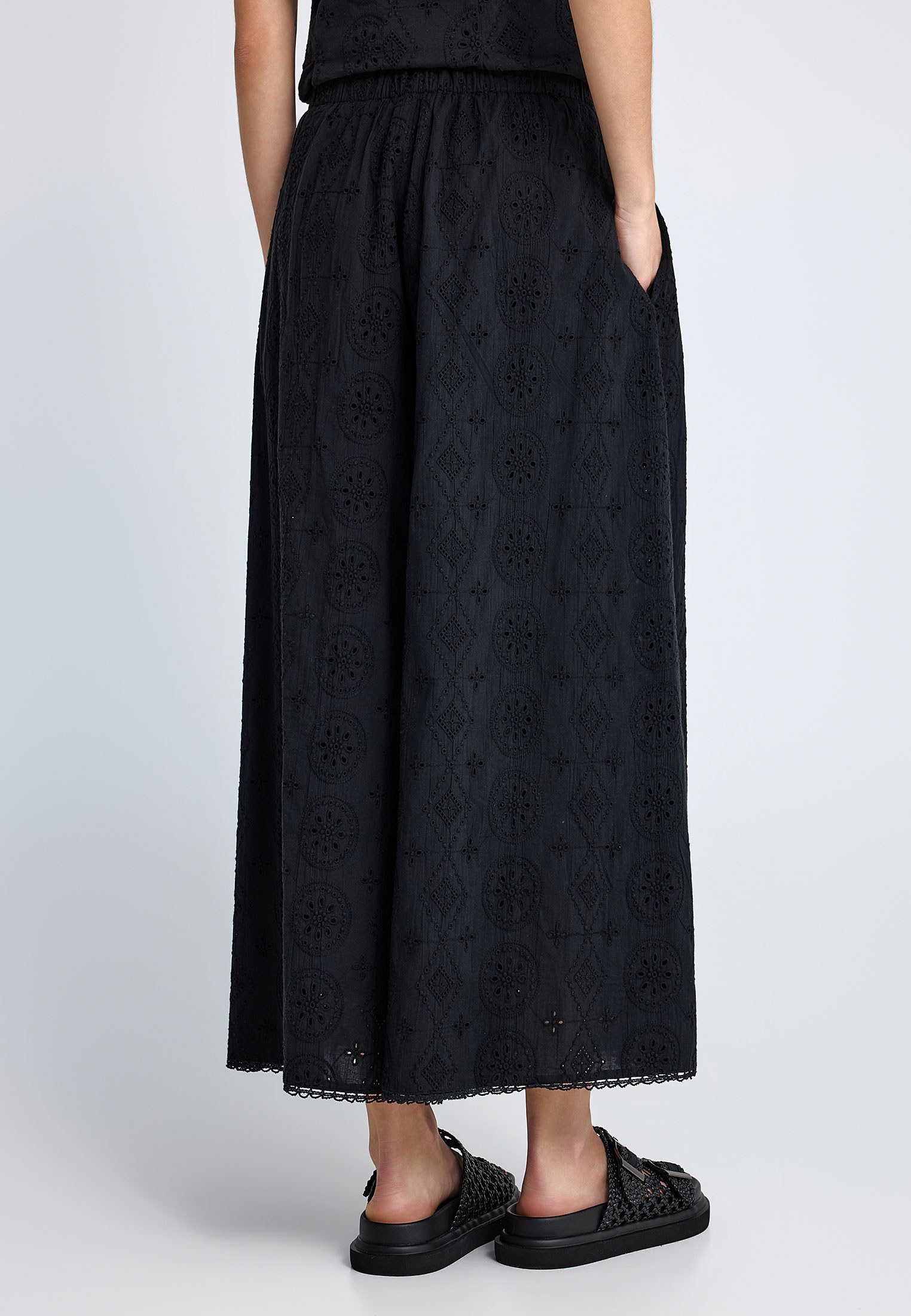 Women's Trousers Funky Buddha Black