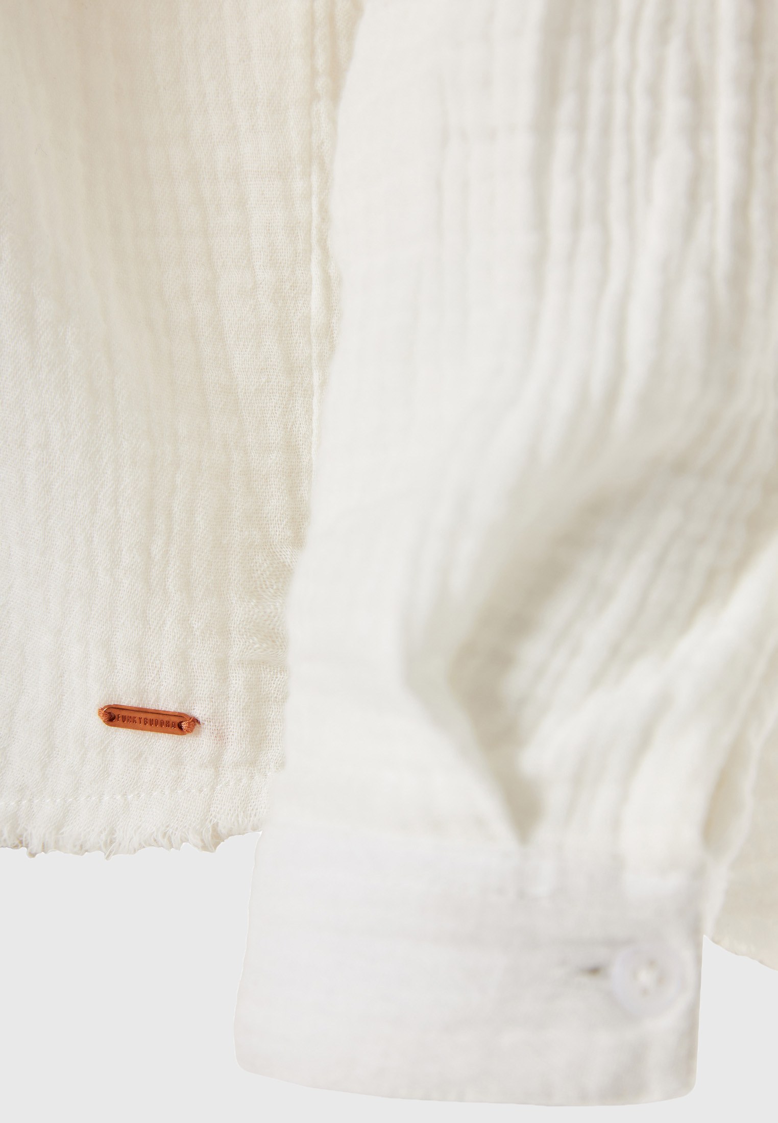 Women's Shirts Funky Buddha White